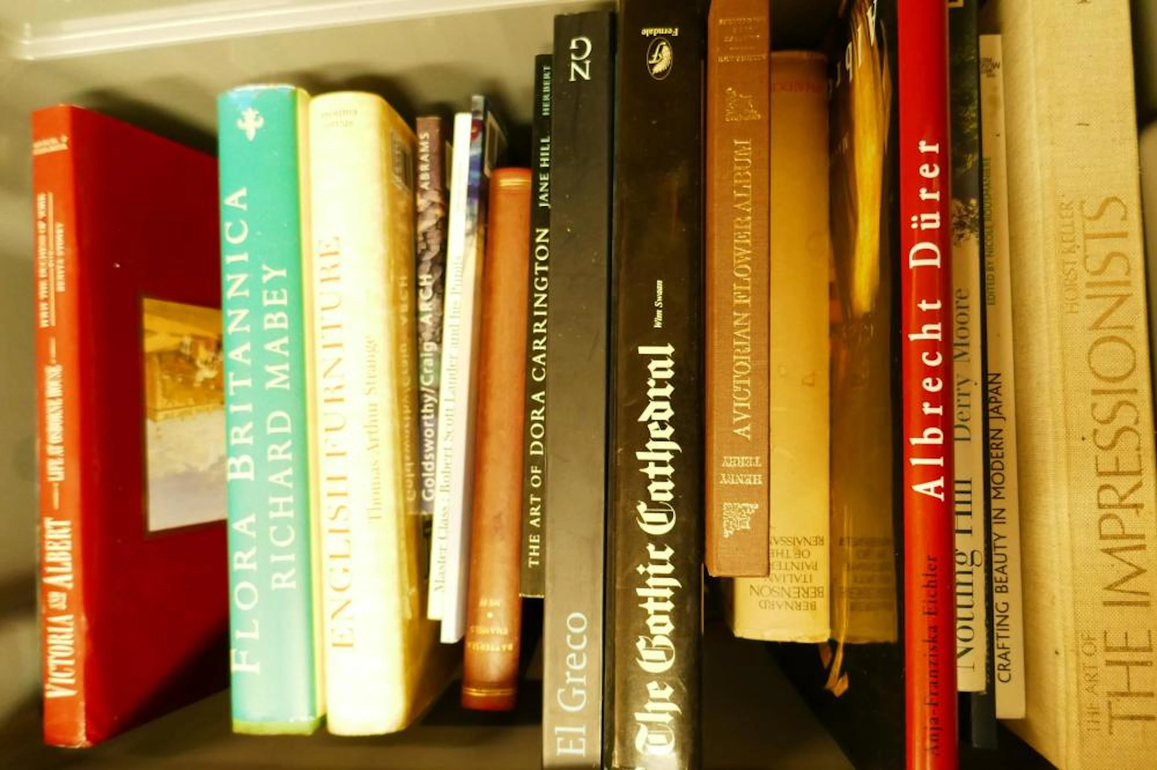 A box of good reference books