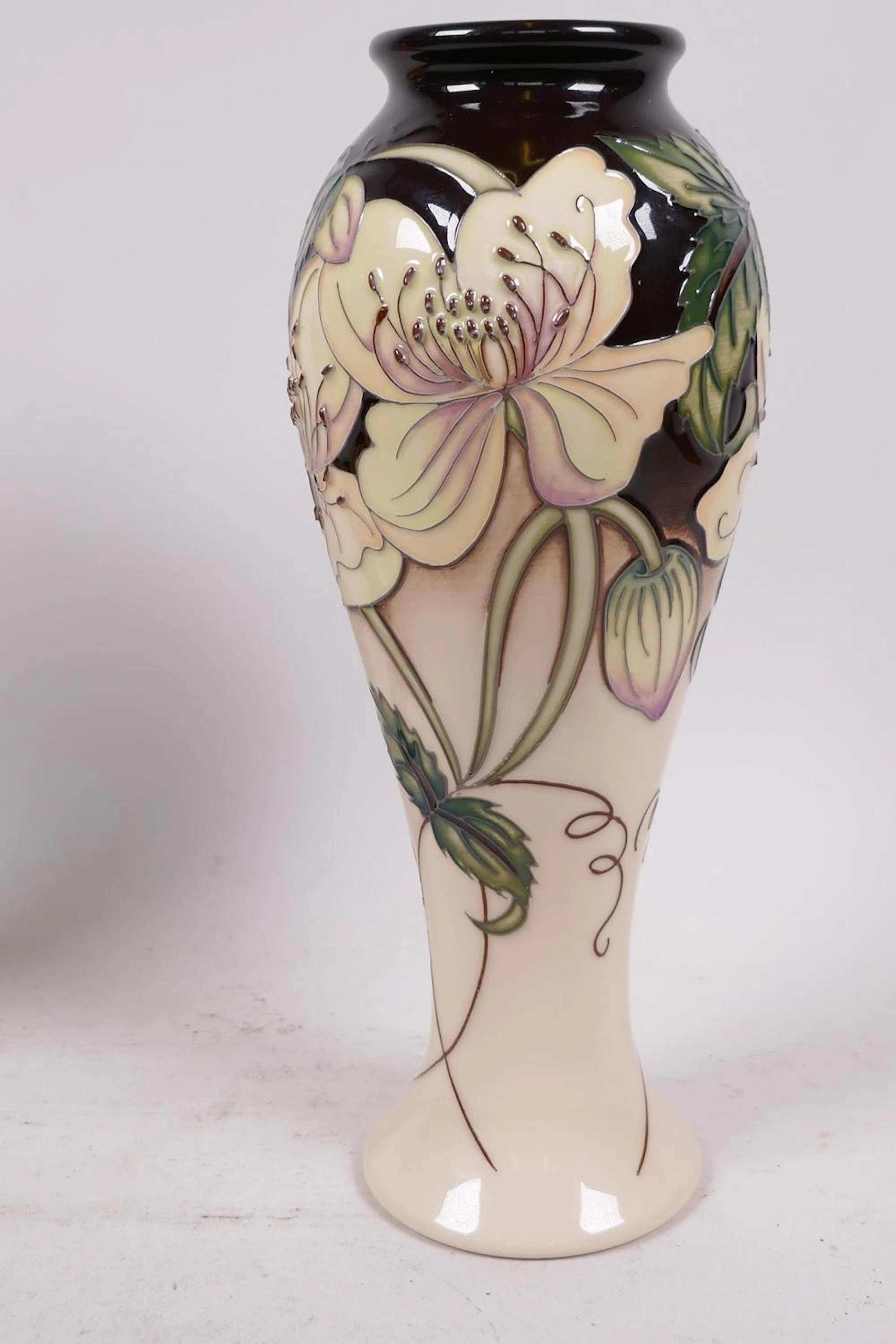 A Moorcroft pottery vase designed by Rachel Bishop