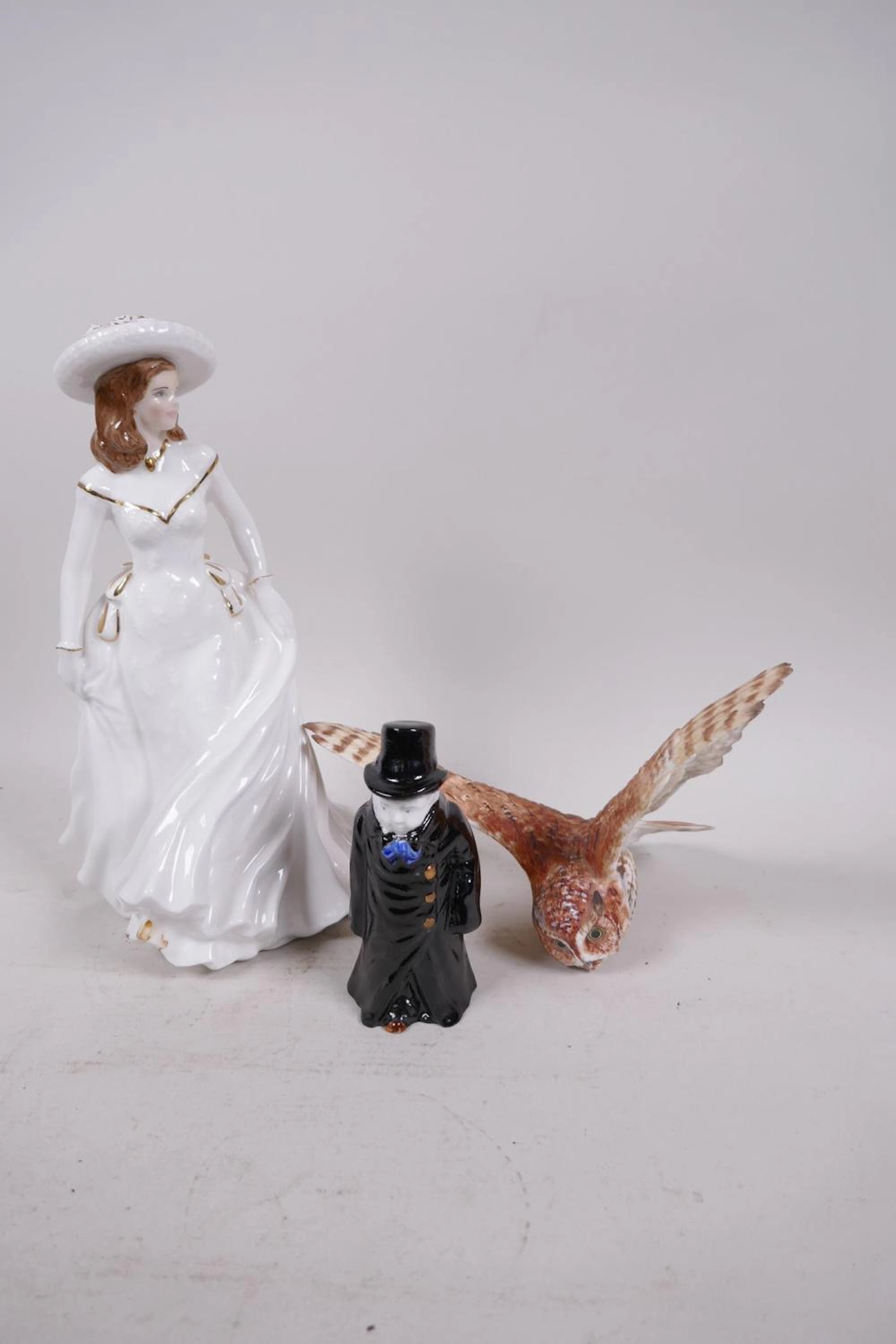 A Royal Worcester porcelain figurine 'Birthday Wish'