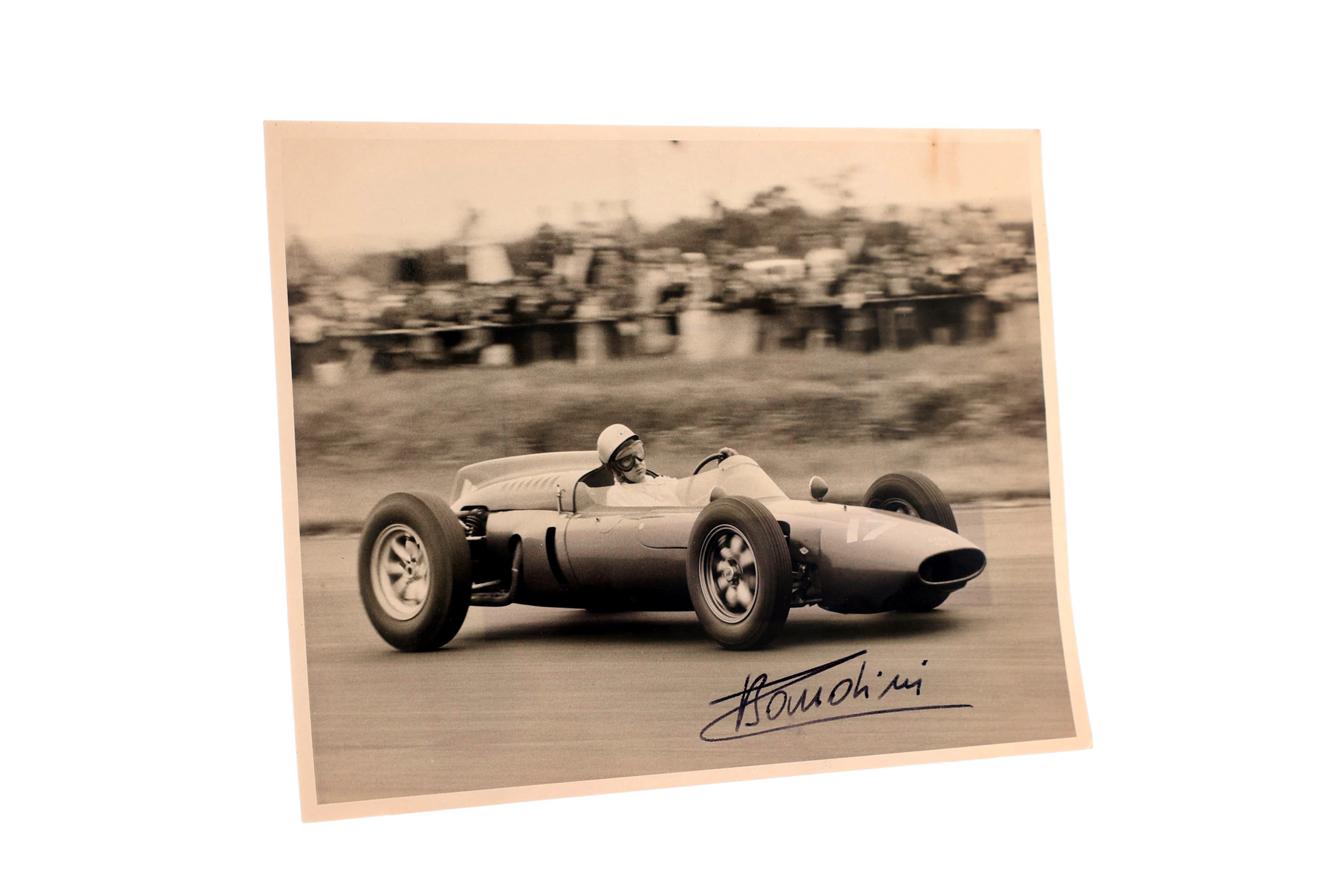 Lorenzo Bandini Signed Period Press Photograph  Offered With No Reserve