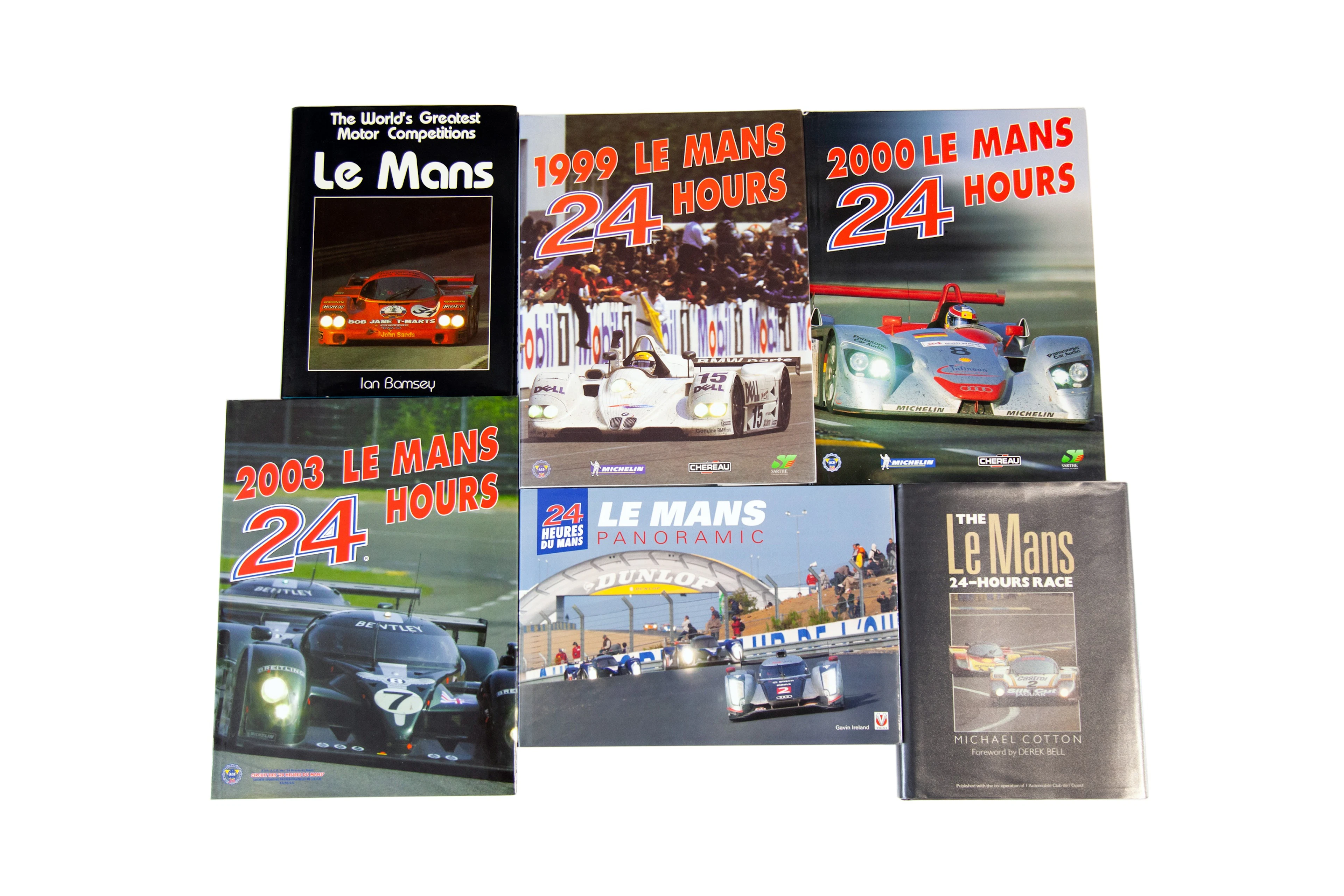 Six Titles Relating to Motorsport at Le Mans  No Reserve