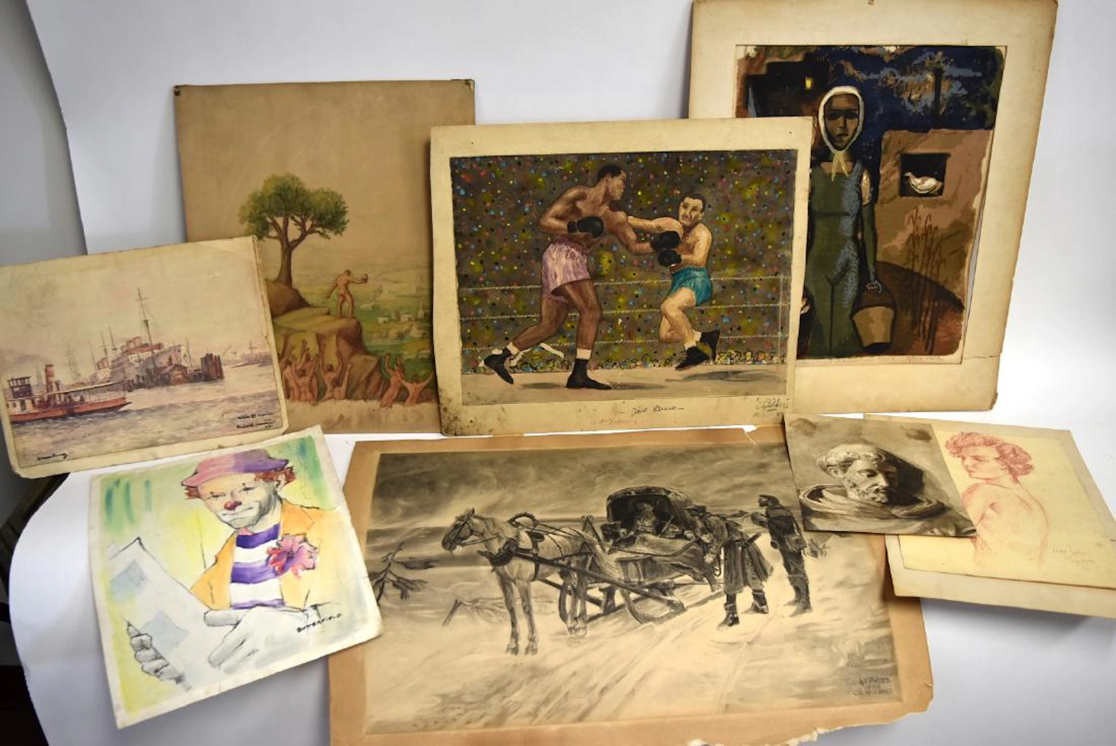Lot of Miscellaeous Works of Art(8)