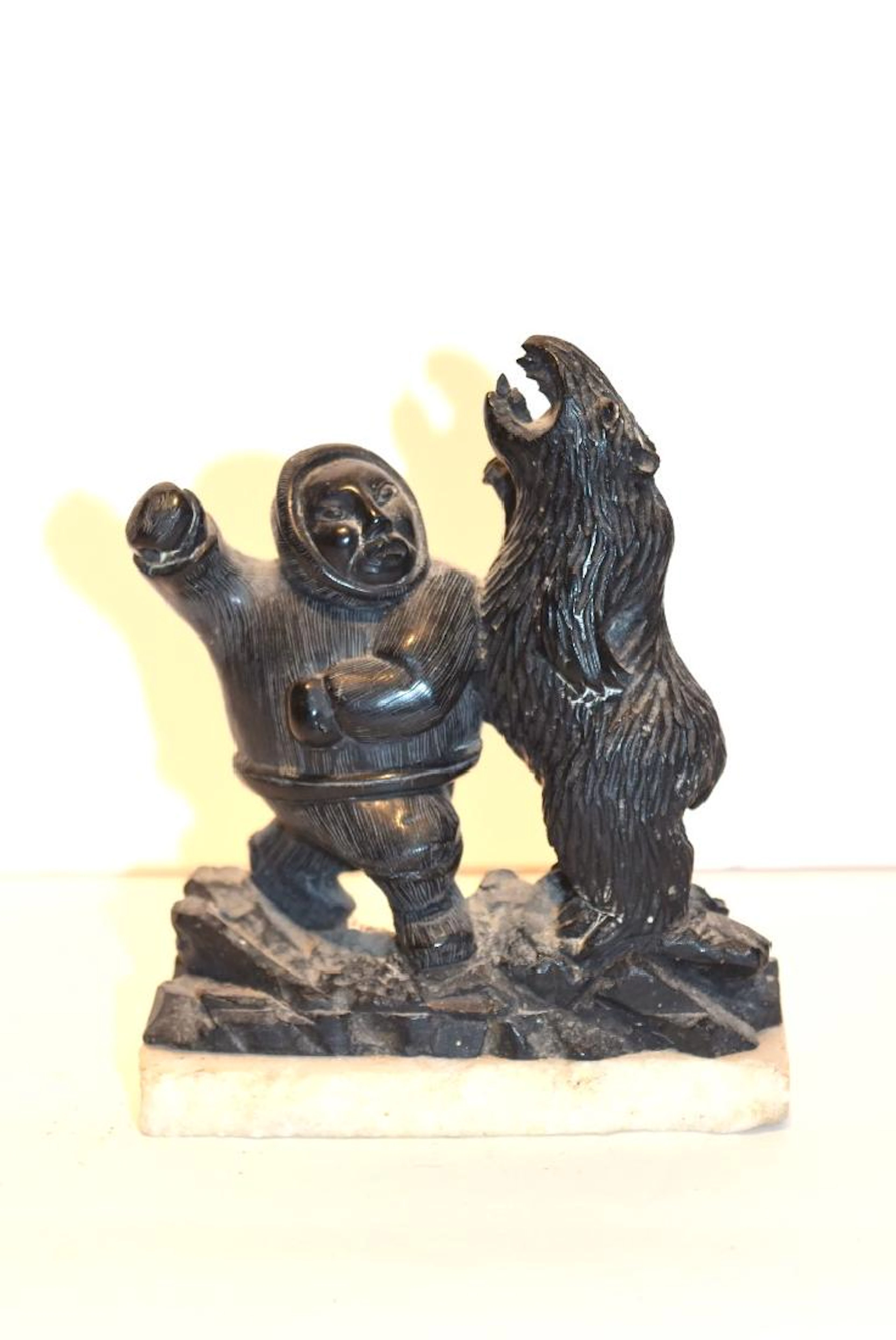 Inuit Eskimo Stone Carving