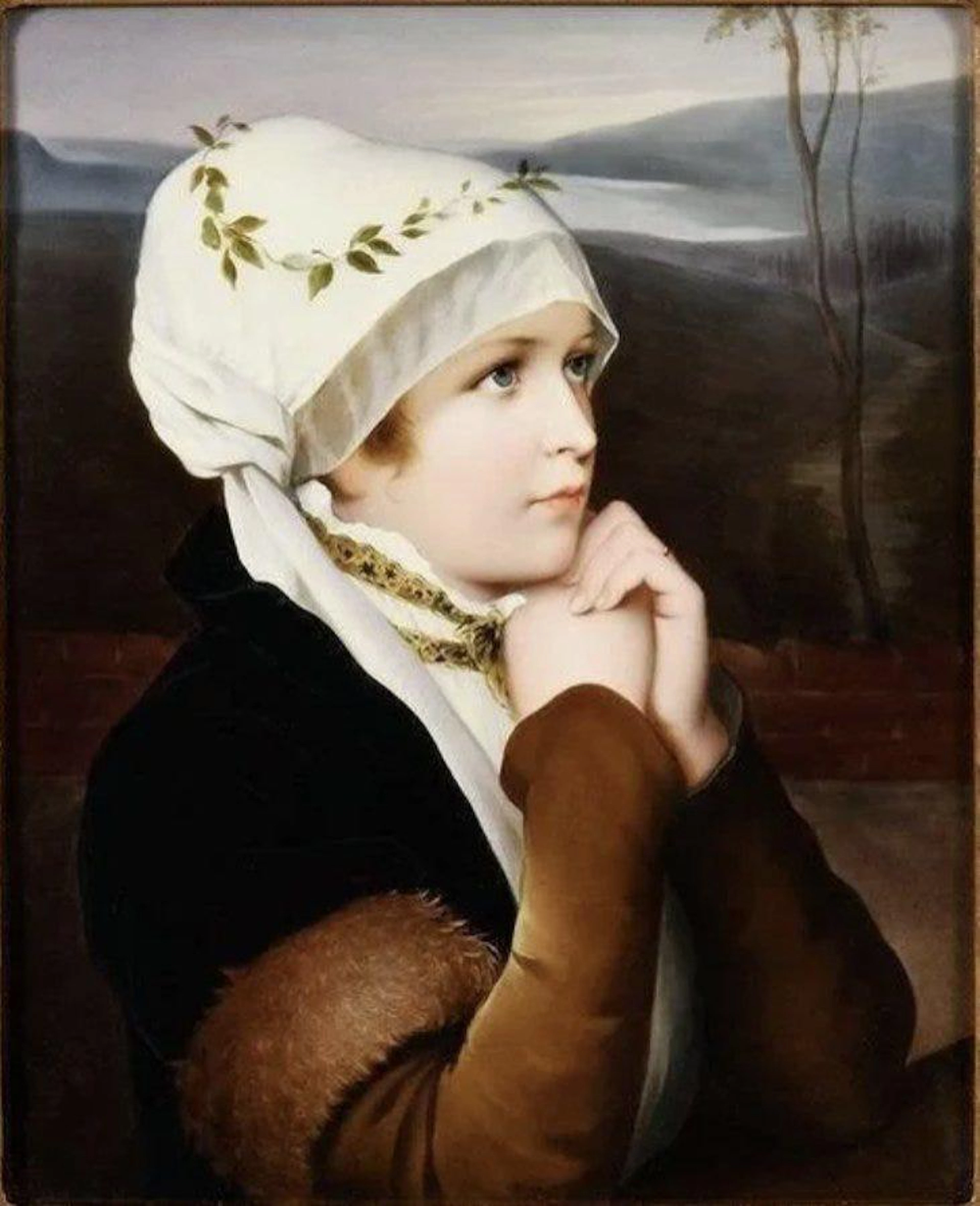 LARGE BERLIN KPM PORCELAIN PLAQUE
