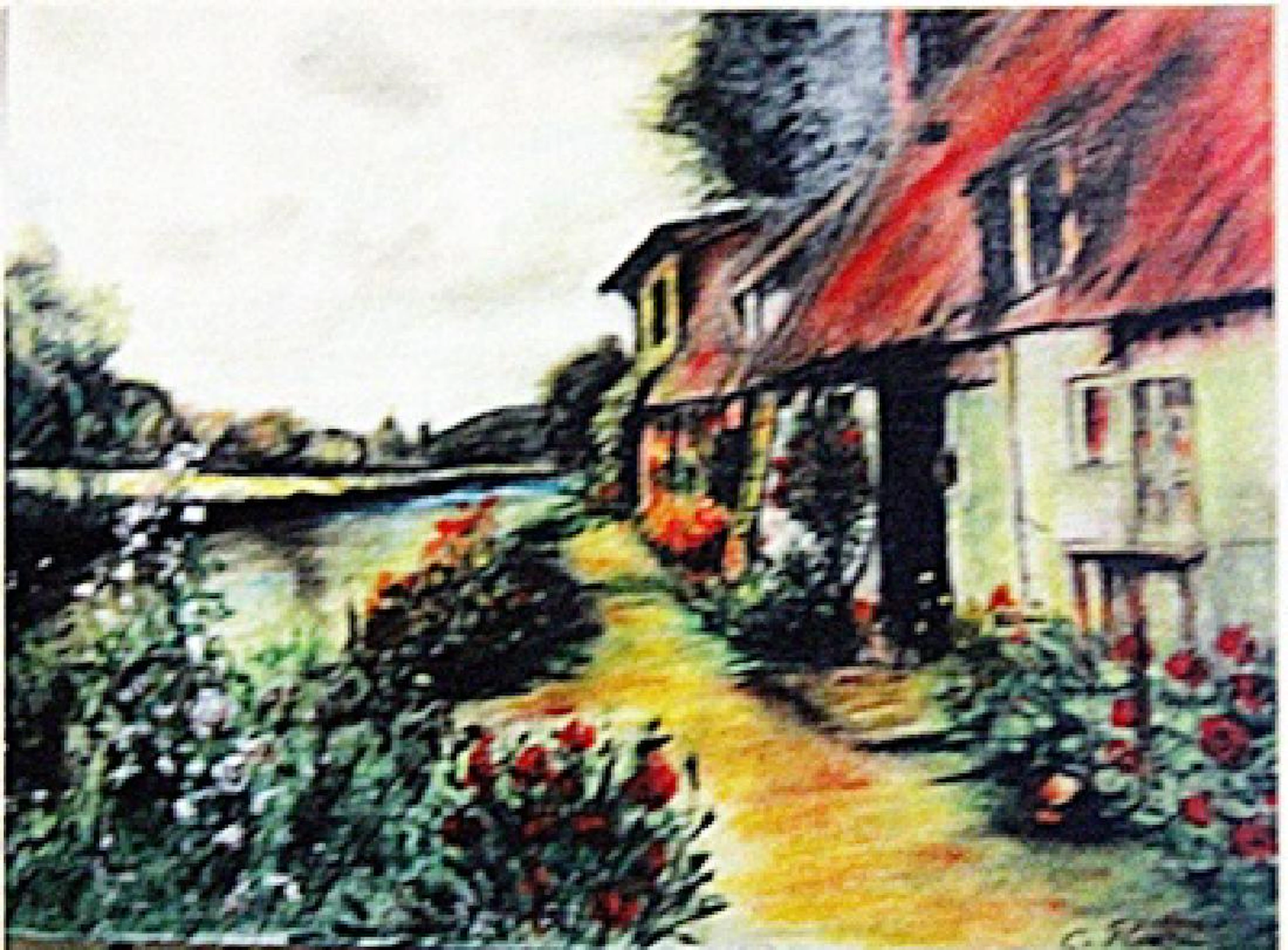 Camille Pissarro - The Red Roof