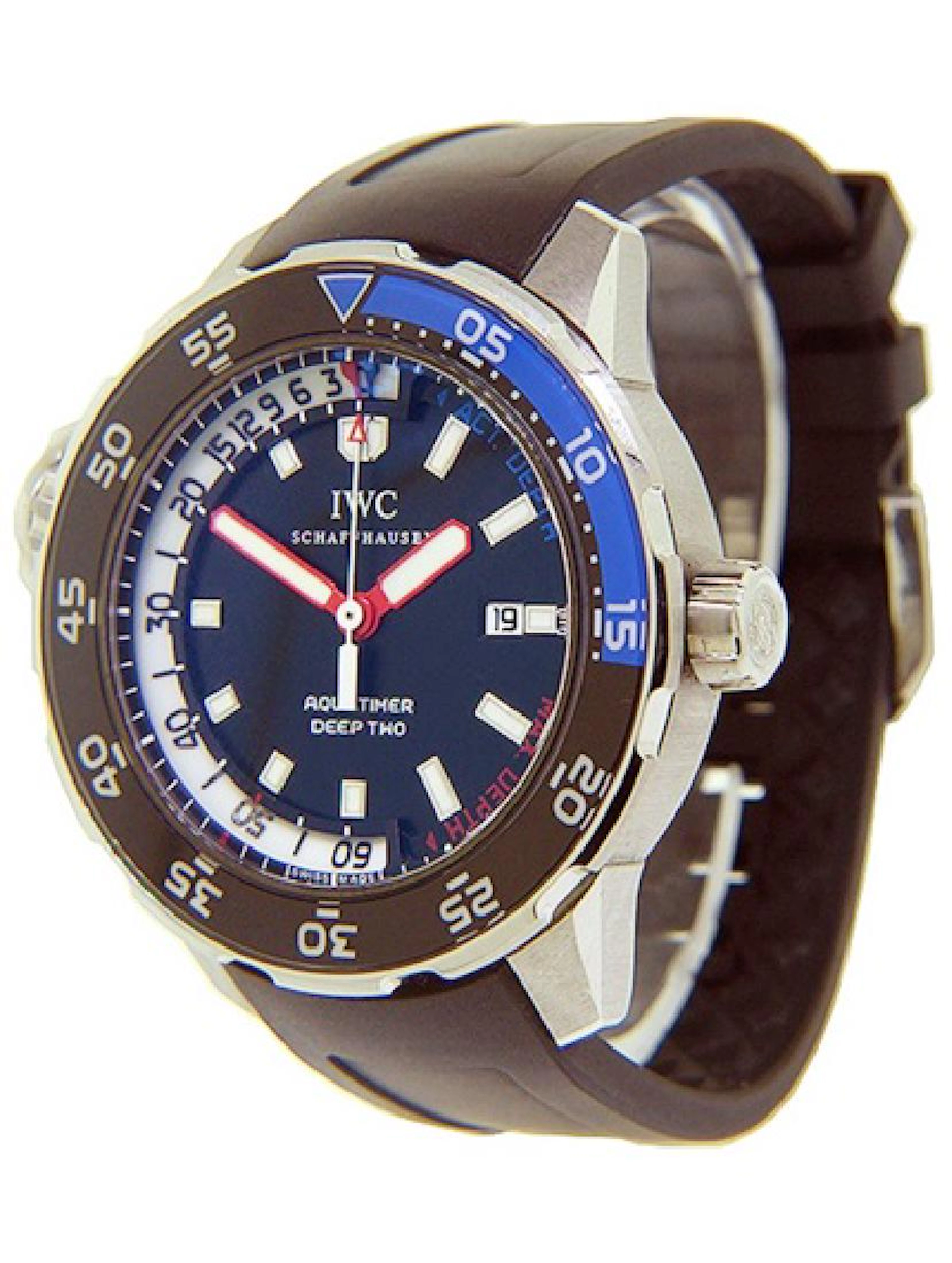 Men's IWC Aquatimer Deep Two Watch
