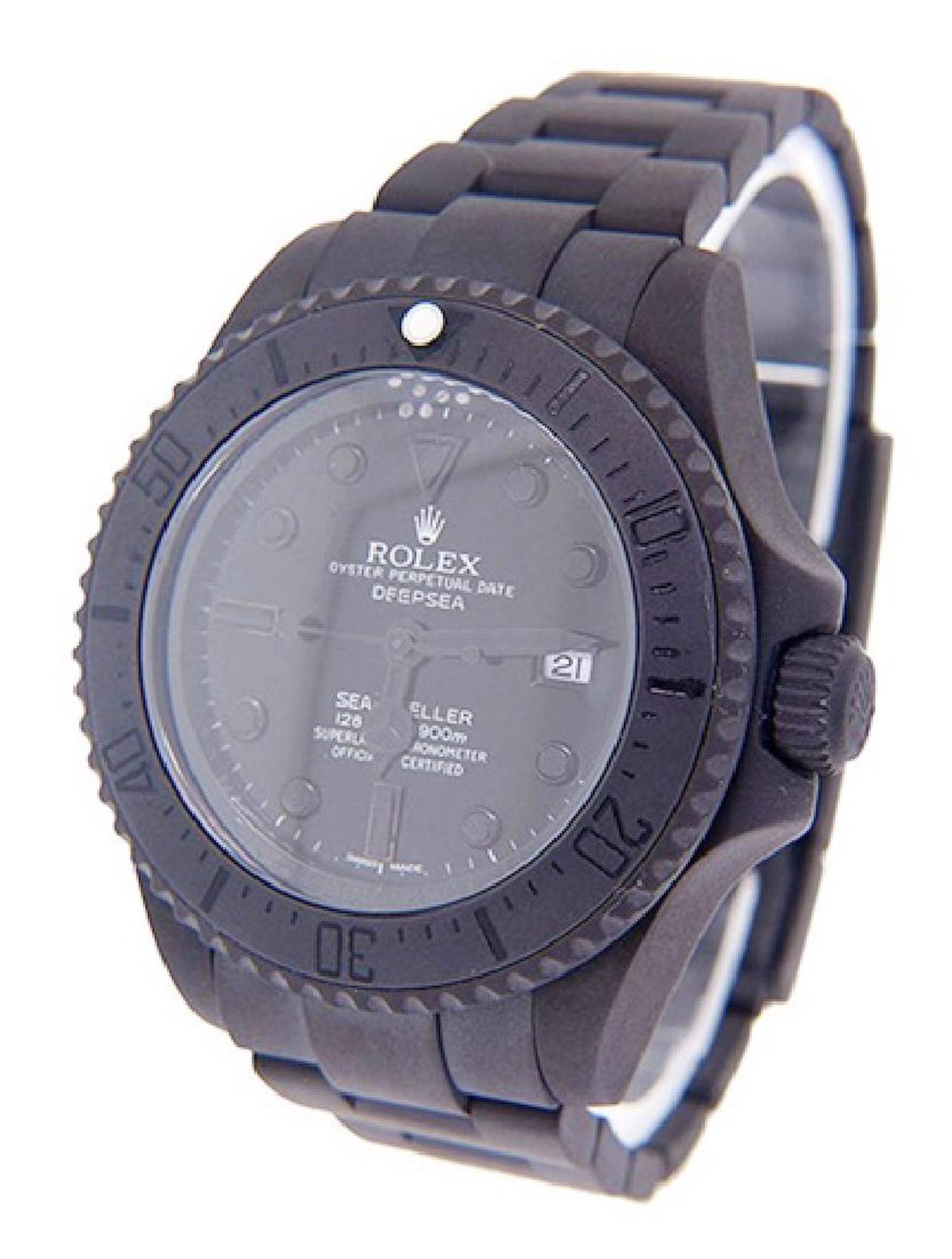 Men's Custom DeepSea Rolex Watch