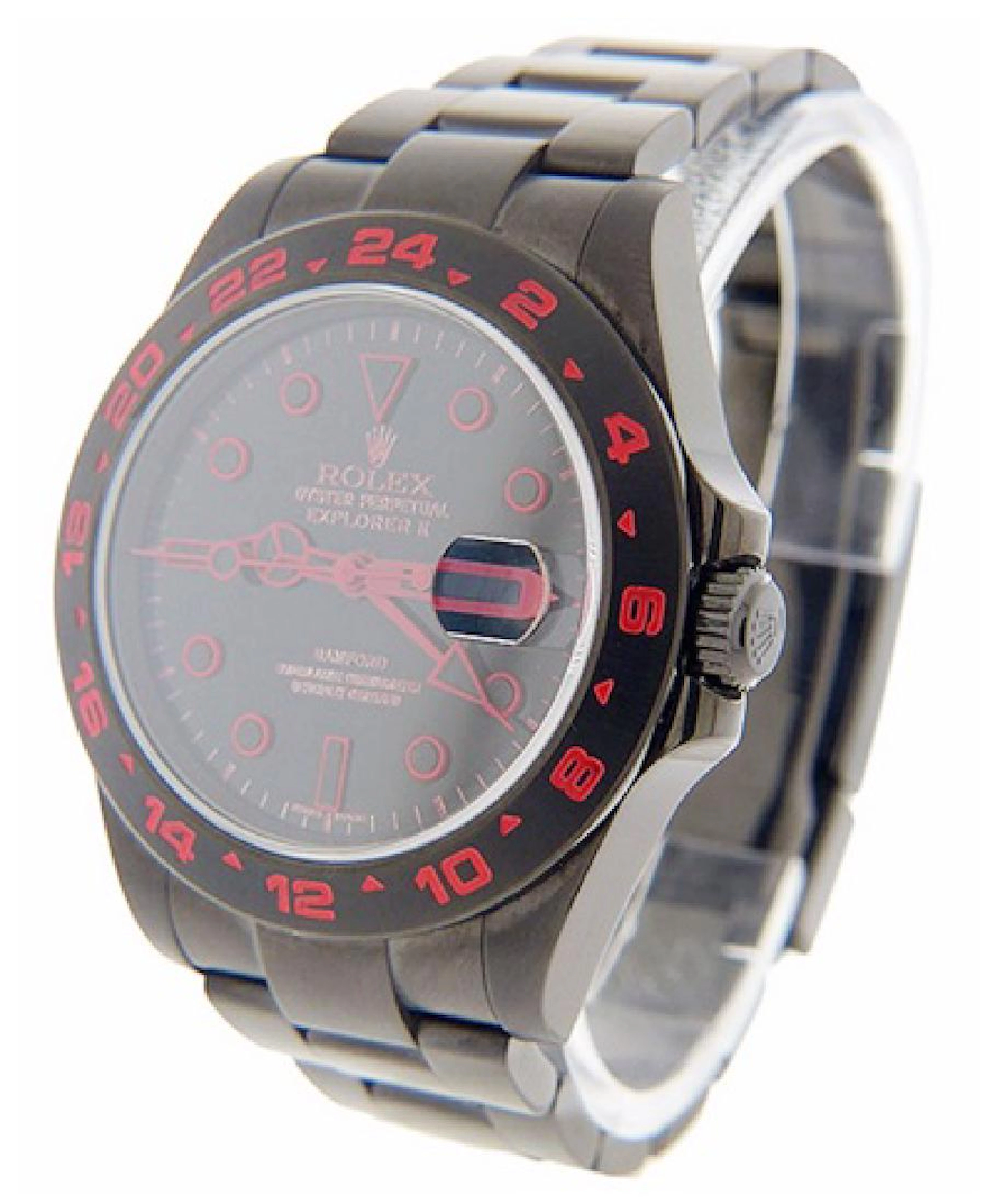 Men's Custom Explorer II PVD/DLC Rolex