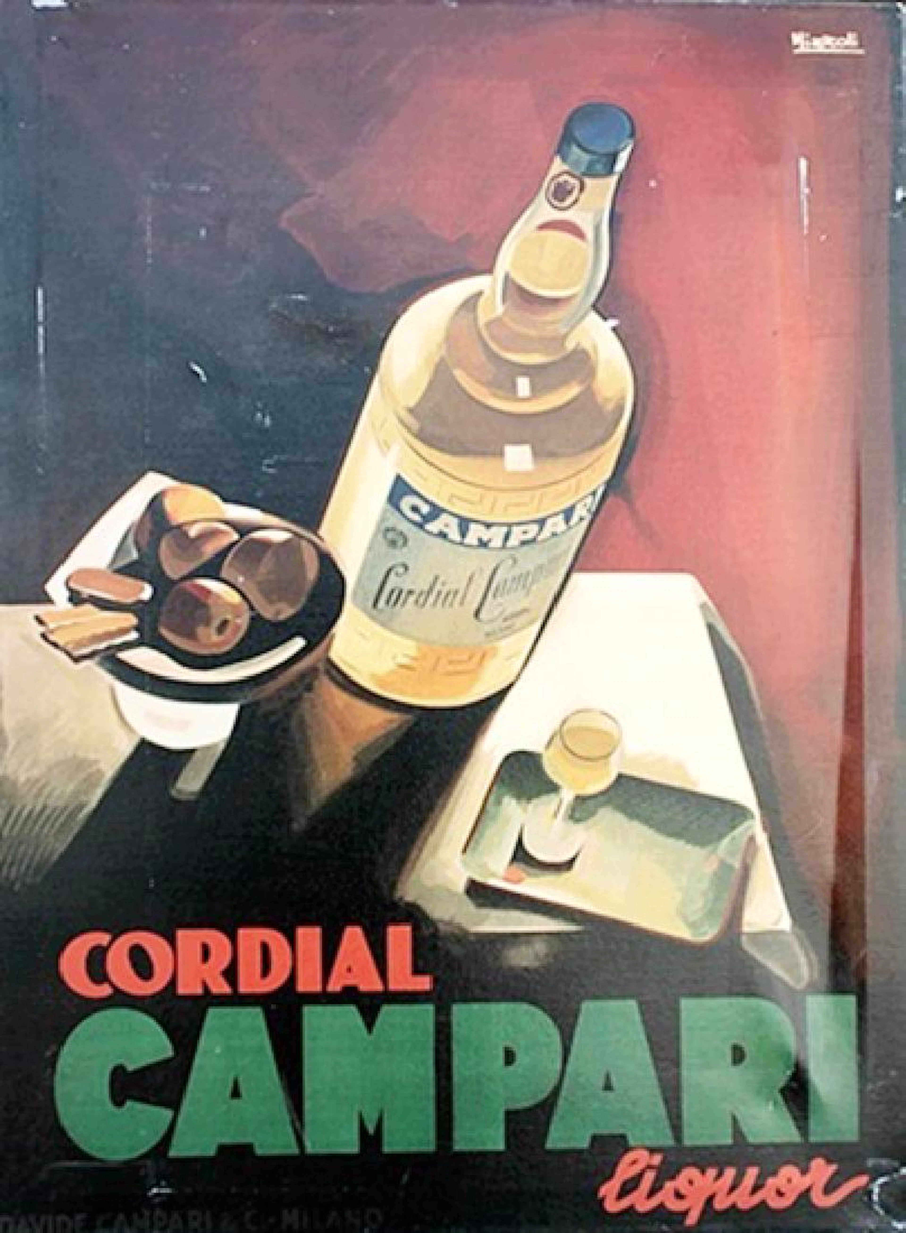Cordial Campari - Marcello Nizzoli - Giclee