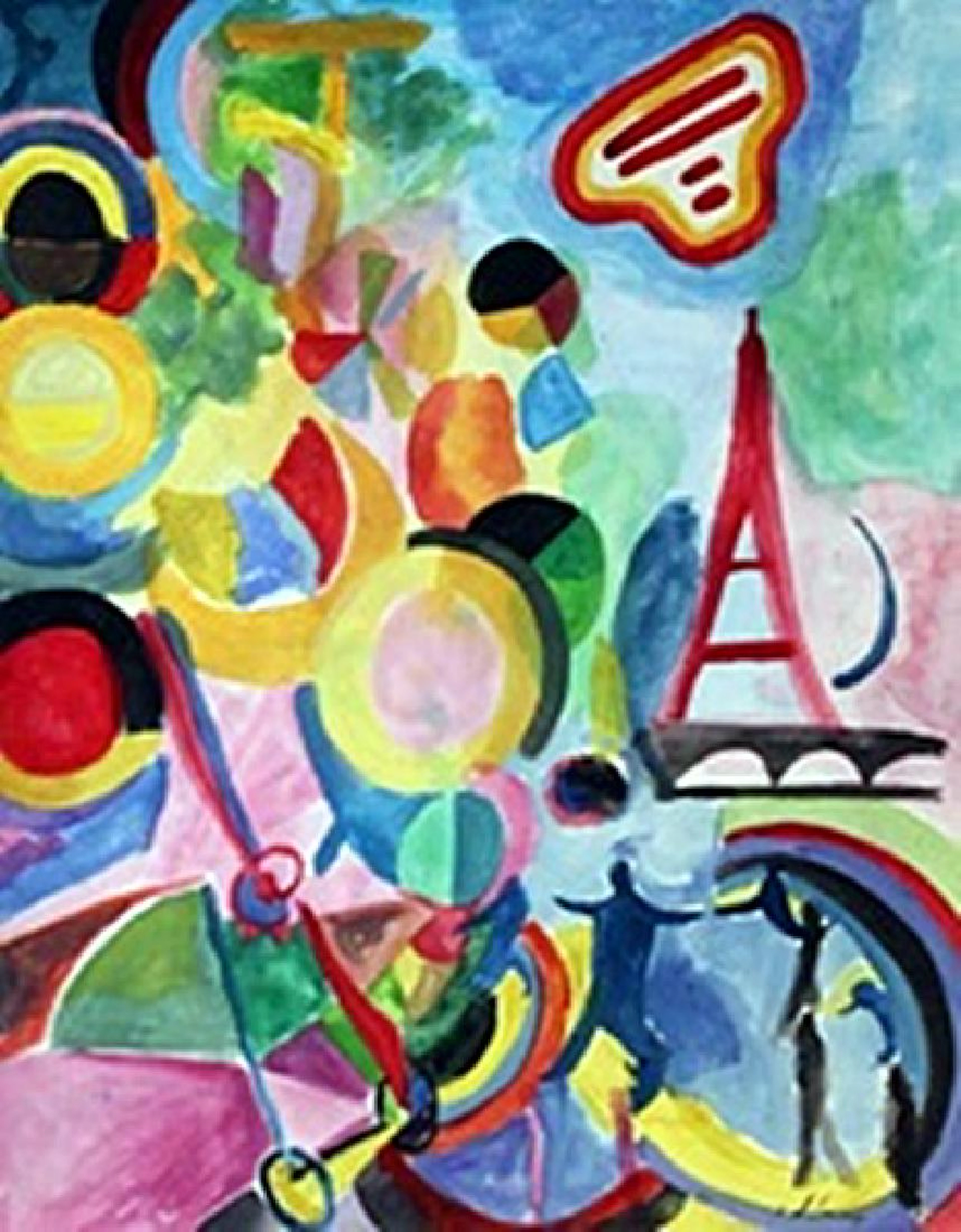 Paris - Robert Delaunay - Watercolor On Paper