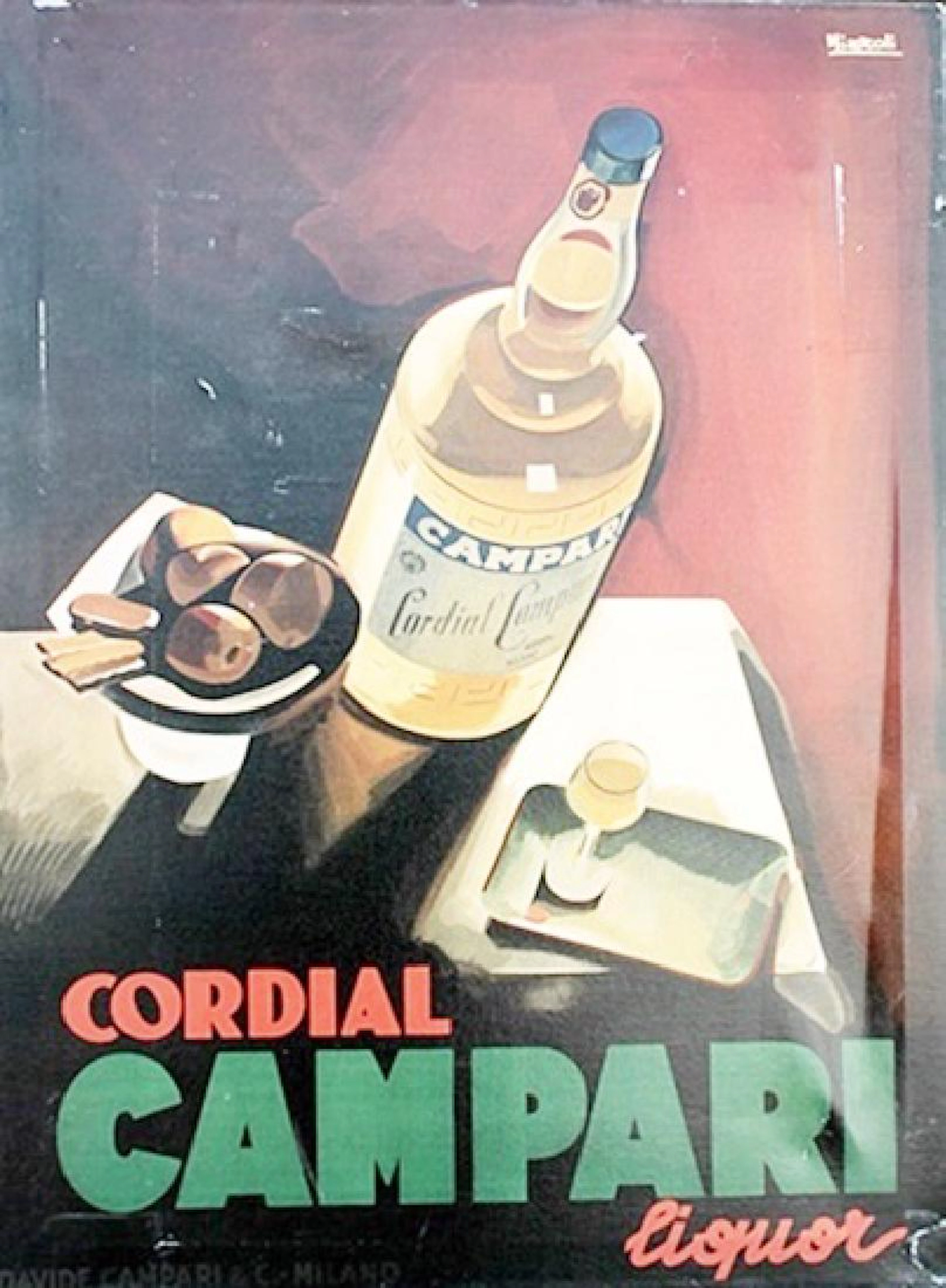 Cordial Campari - Marcello Nizzoli - Giclee