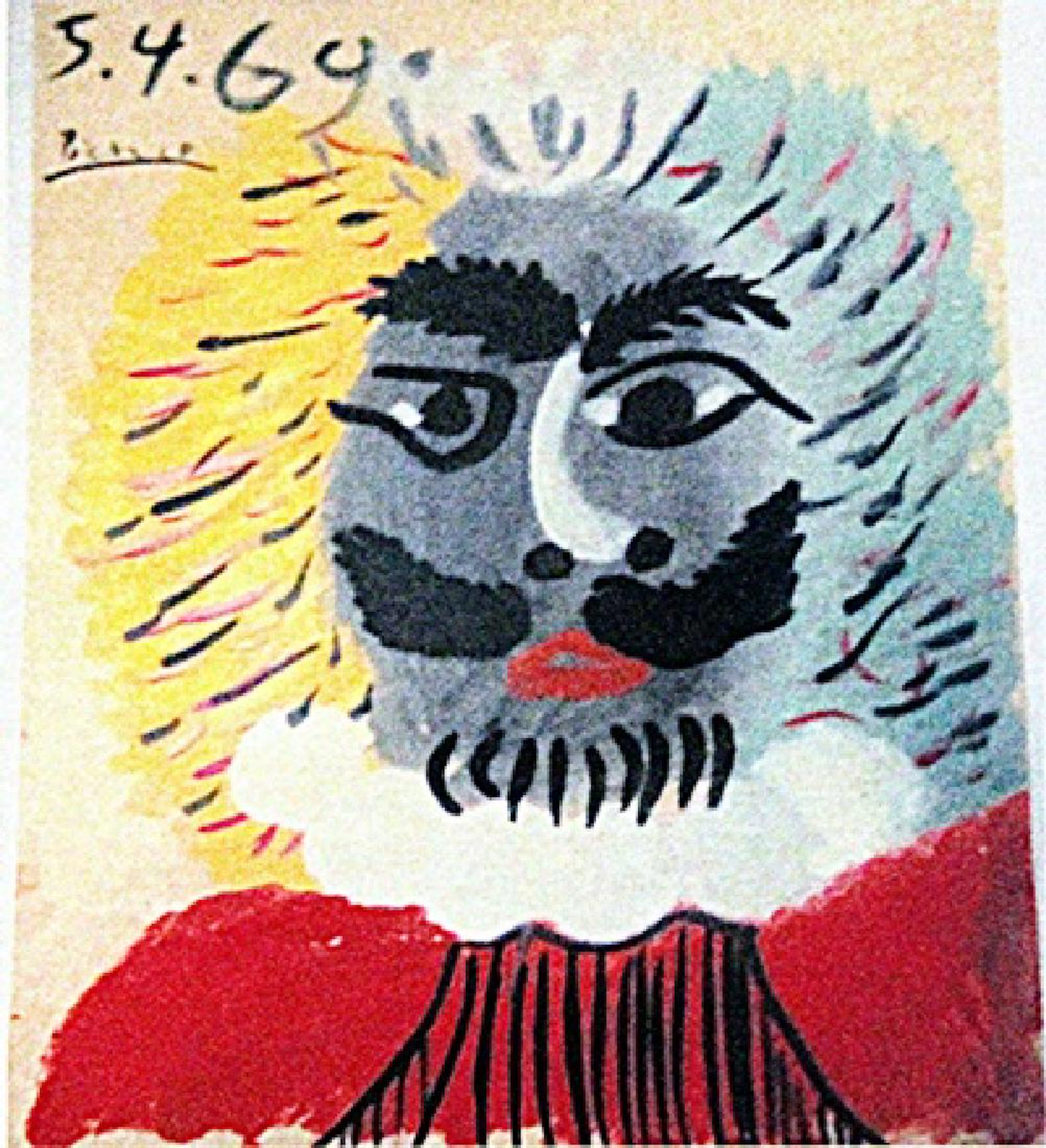 Pablo Picasso - Buste De Mousquetaire