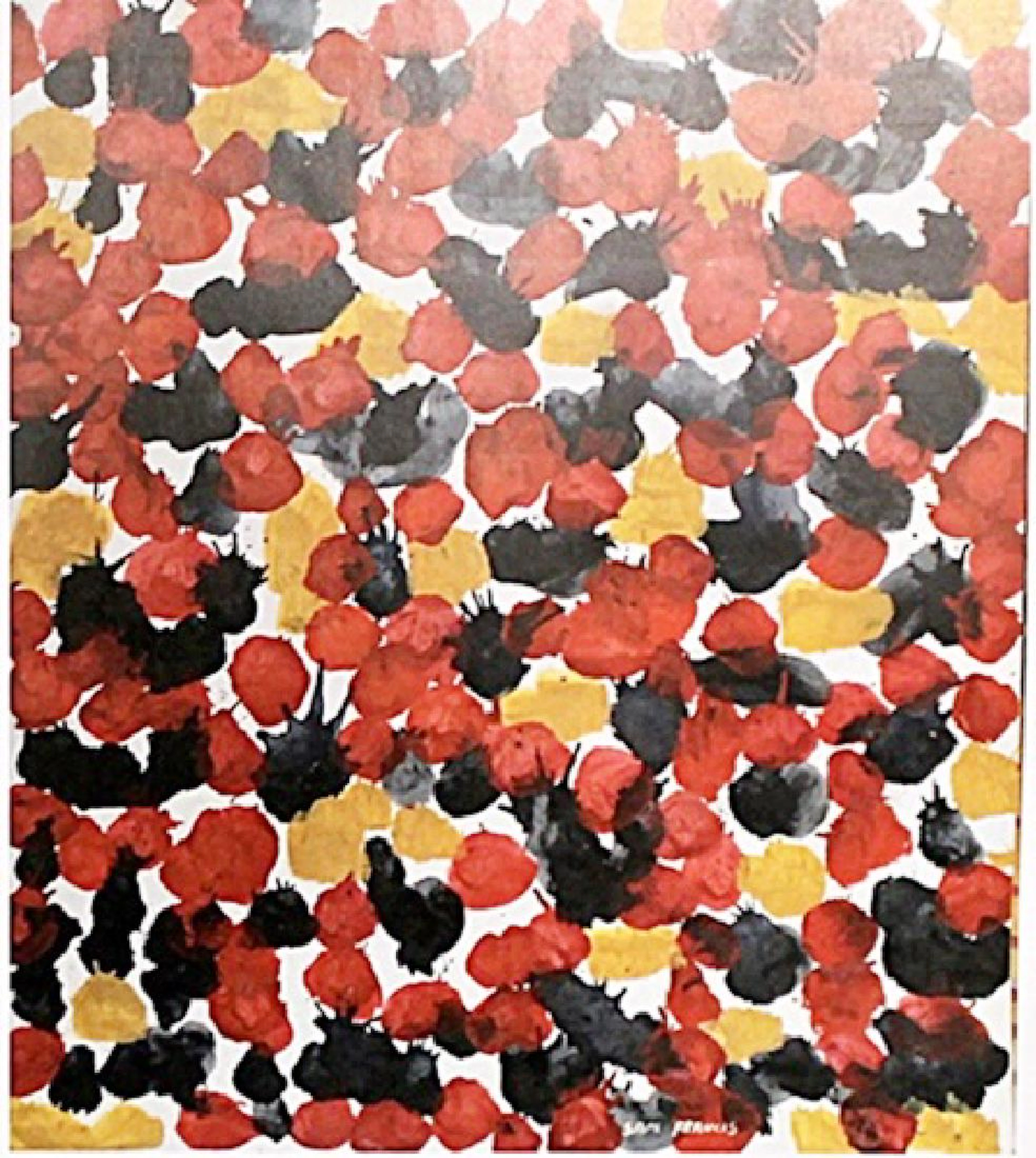 Sam Francis - Oil On Paper