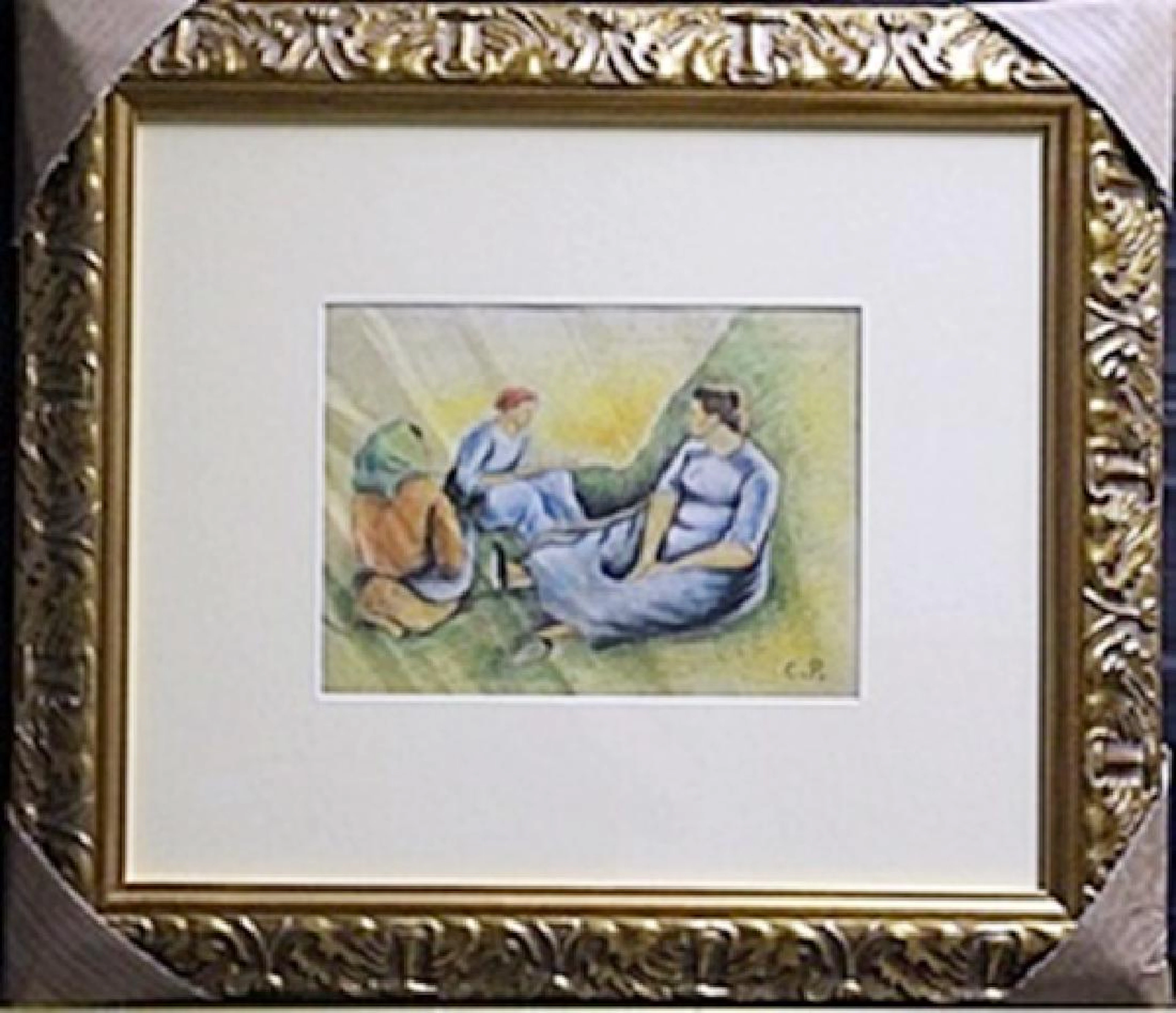 Mixed Media - Camille Pissaro