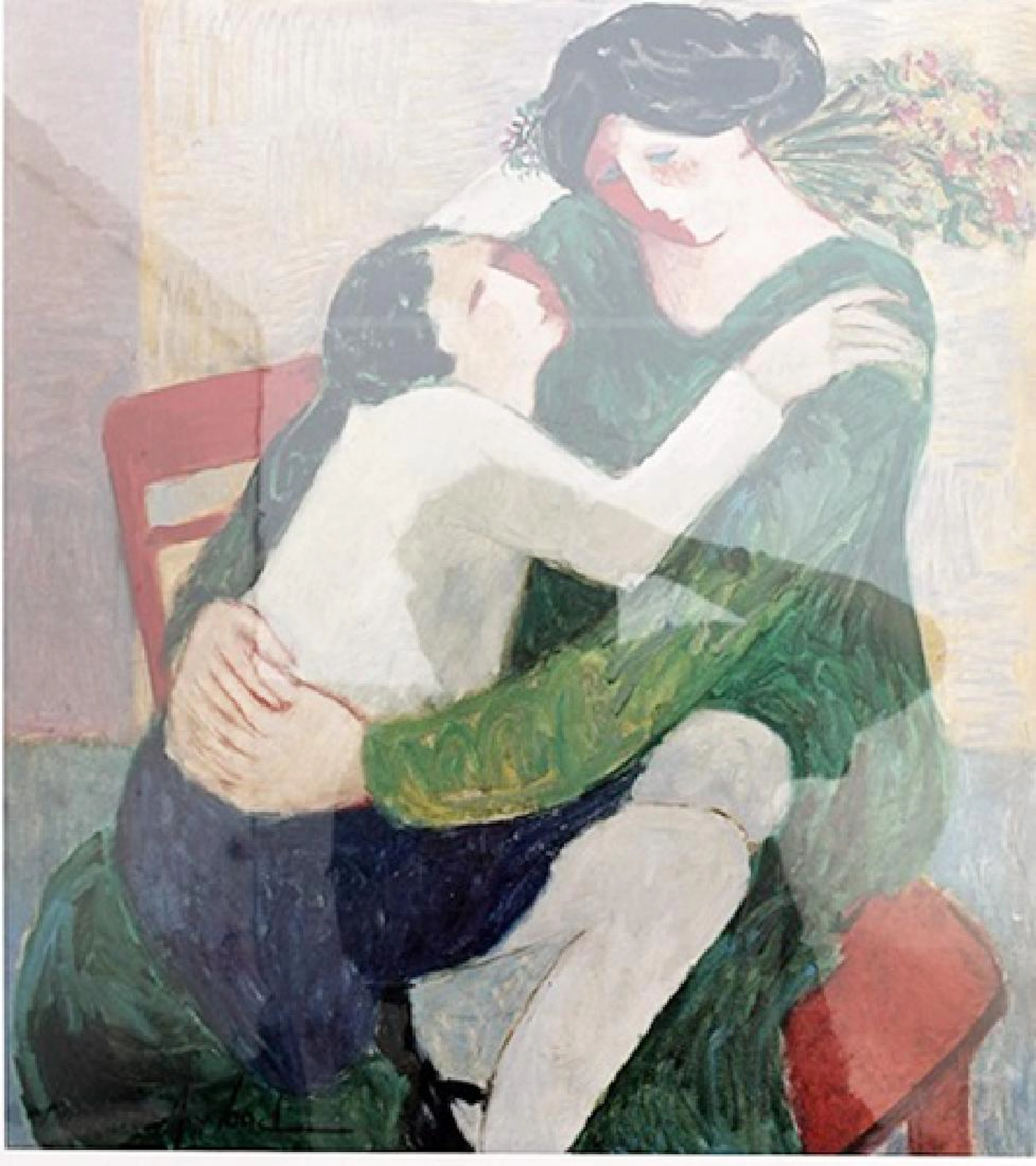 Bouquet of Love - Barbara A. Wood - Lithograph