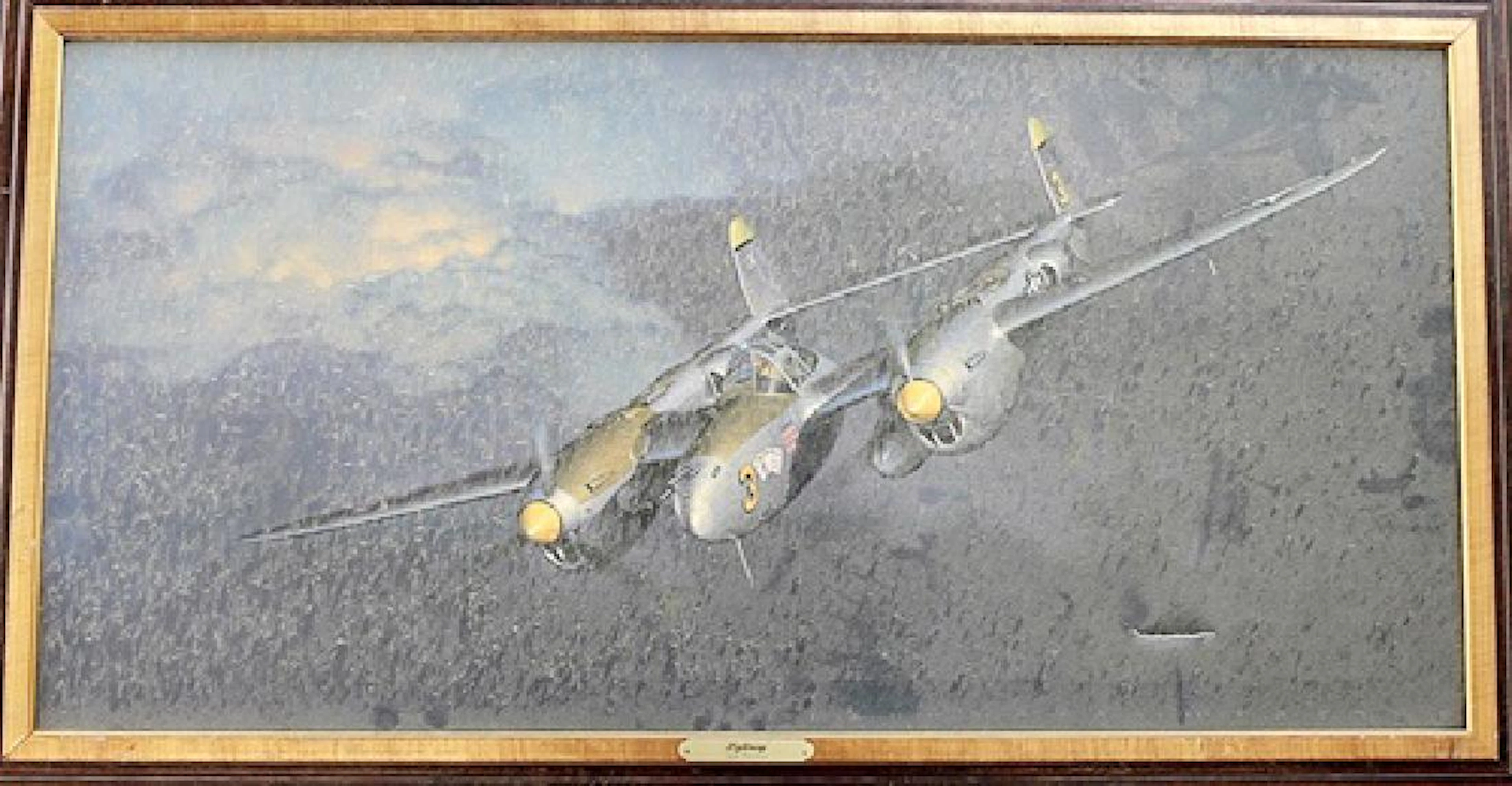 Lightning - Jack Fellows - Canvas