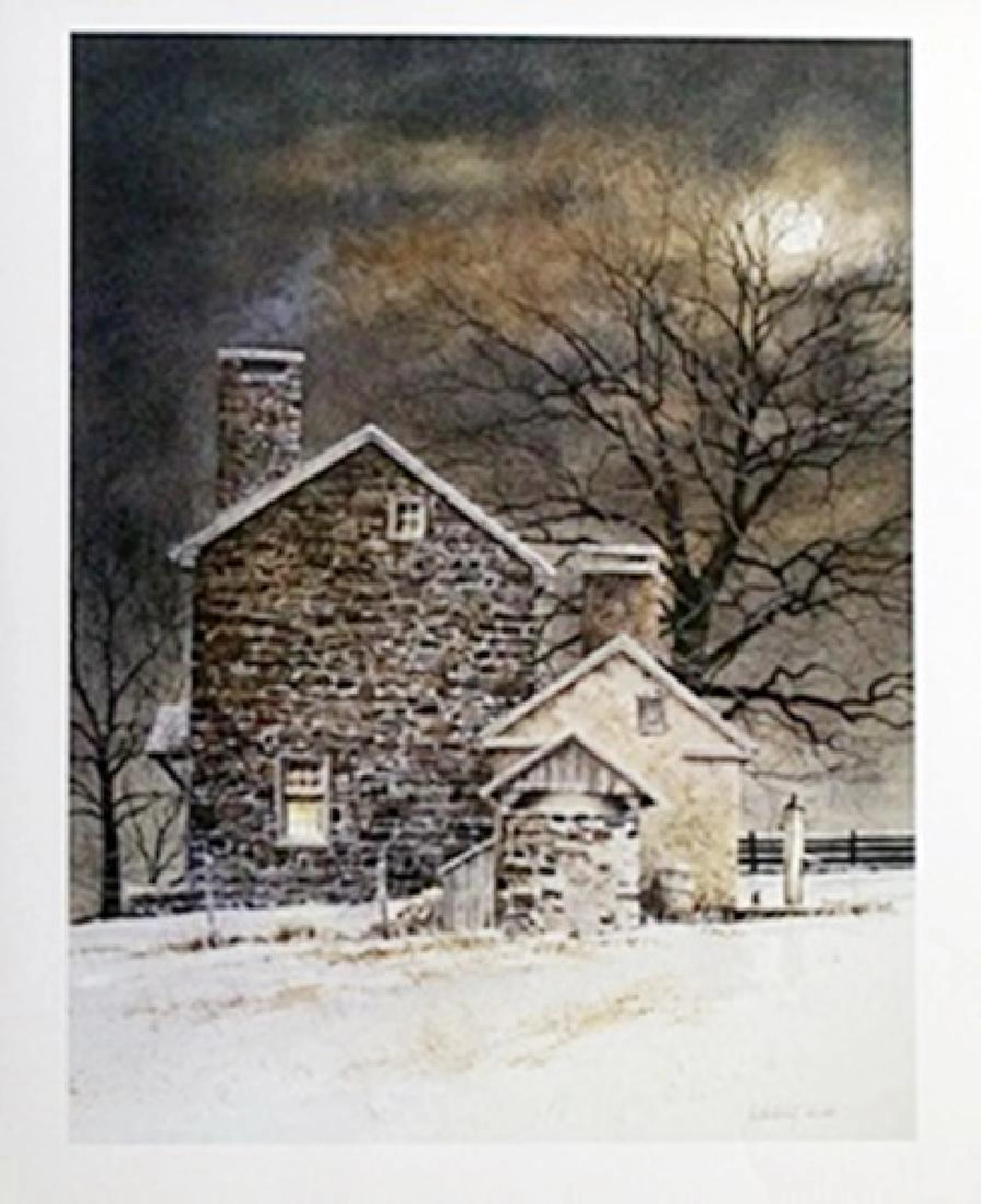 Print - Blue Moon - In the Style of Ray Hendershot