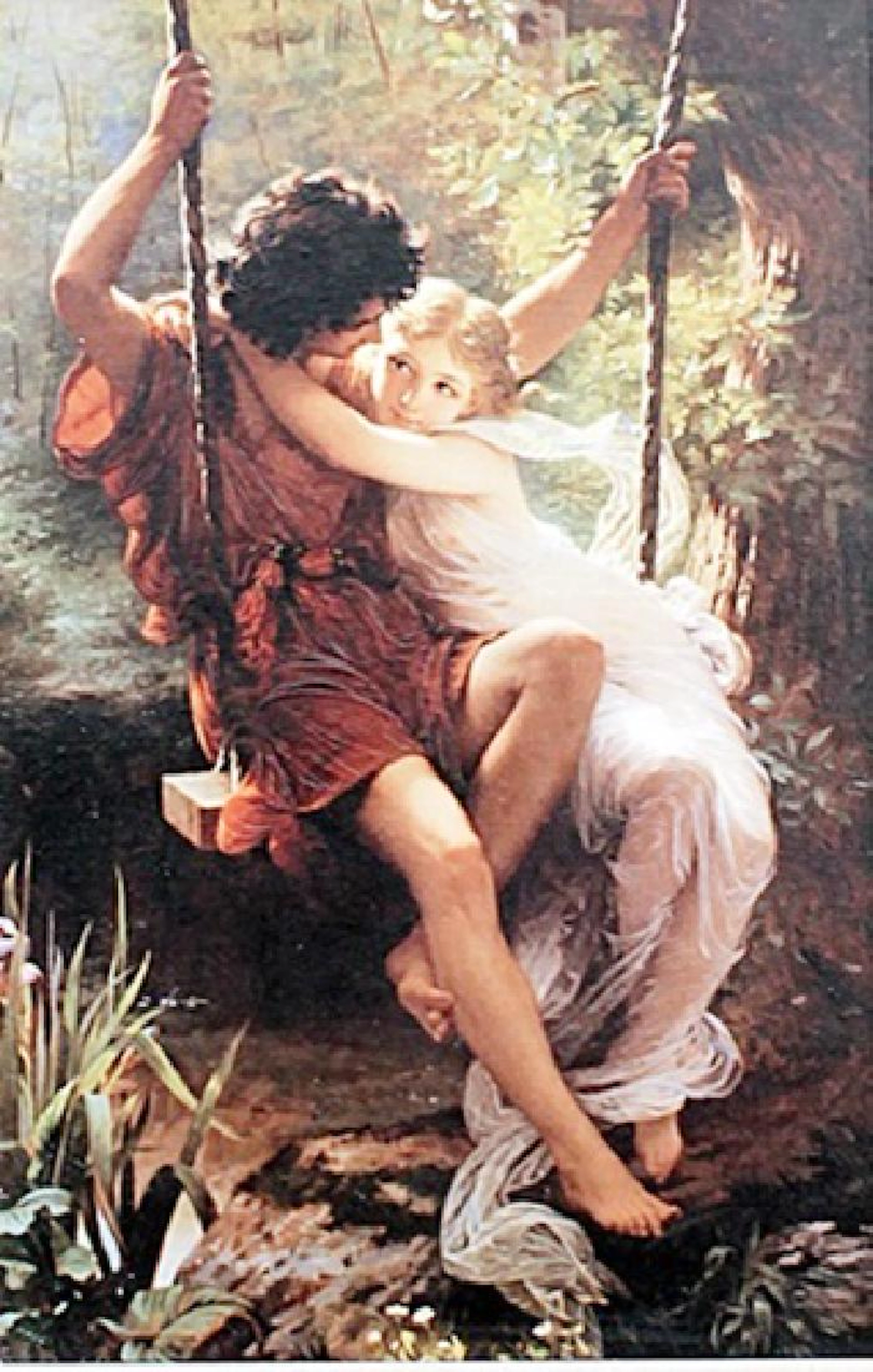 Springtime - Pierre-Auguste Cot - Lithograph
