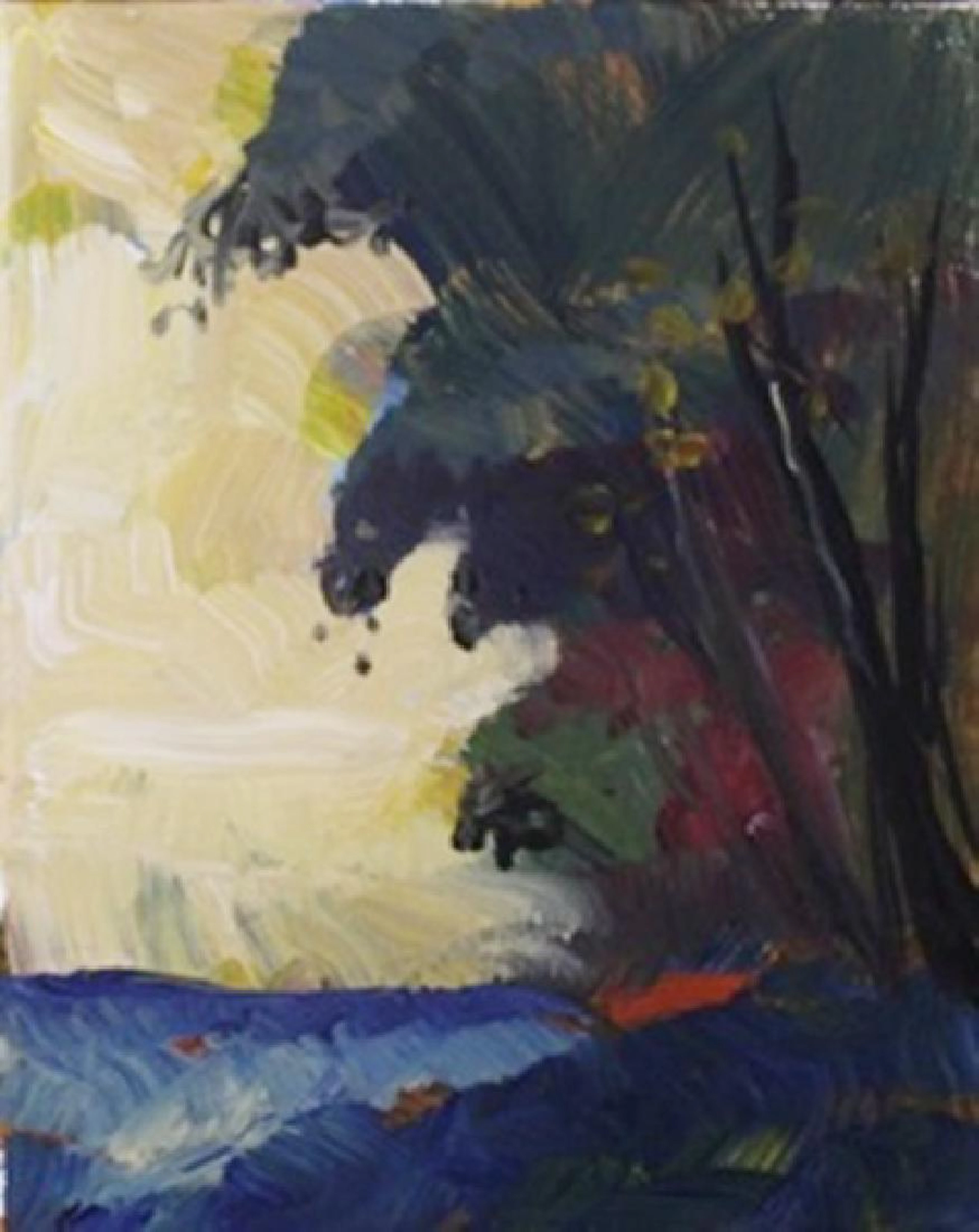 Acrylic on Canvas "Running Colors" by Michael Schofield