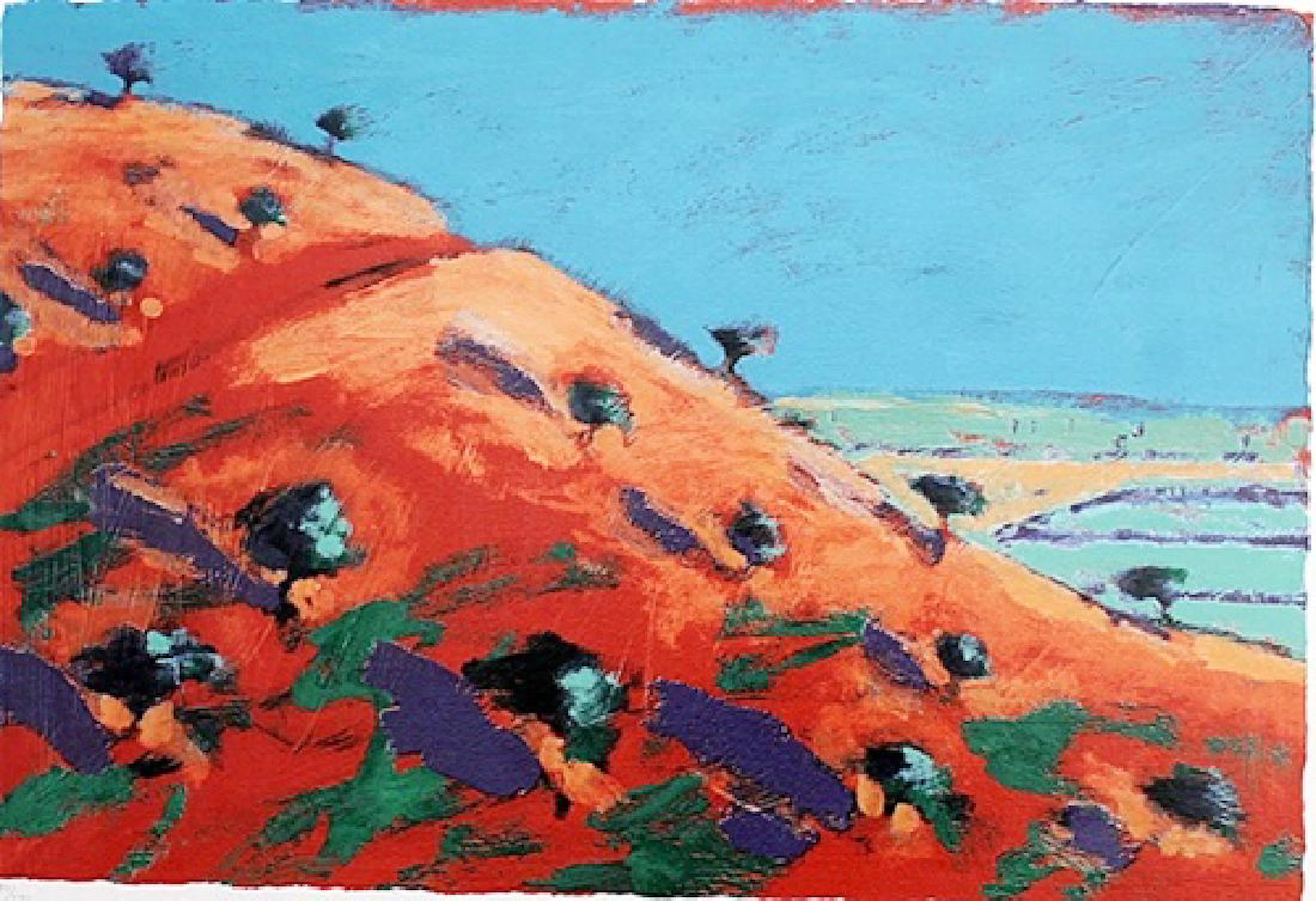 North Hill - Paul Powis - Lithograph