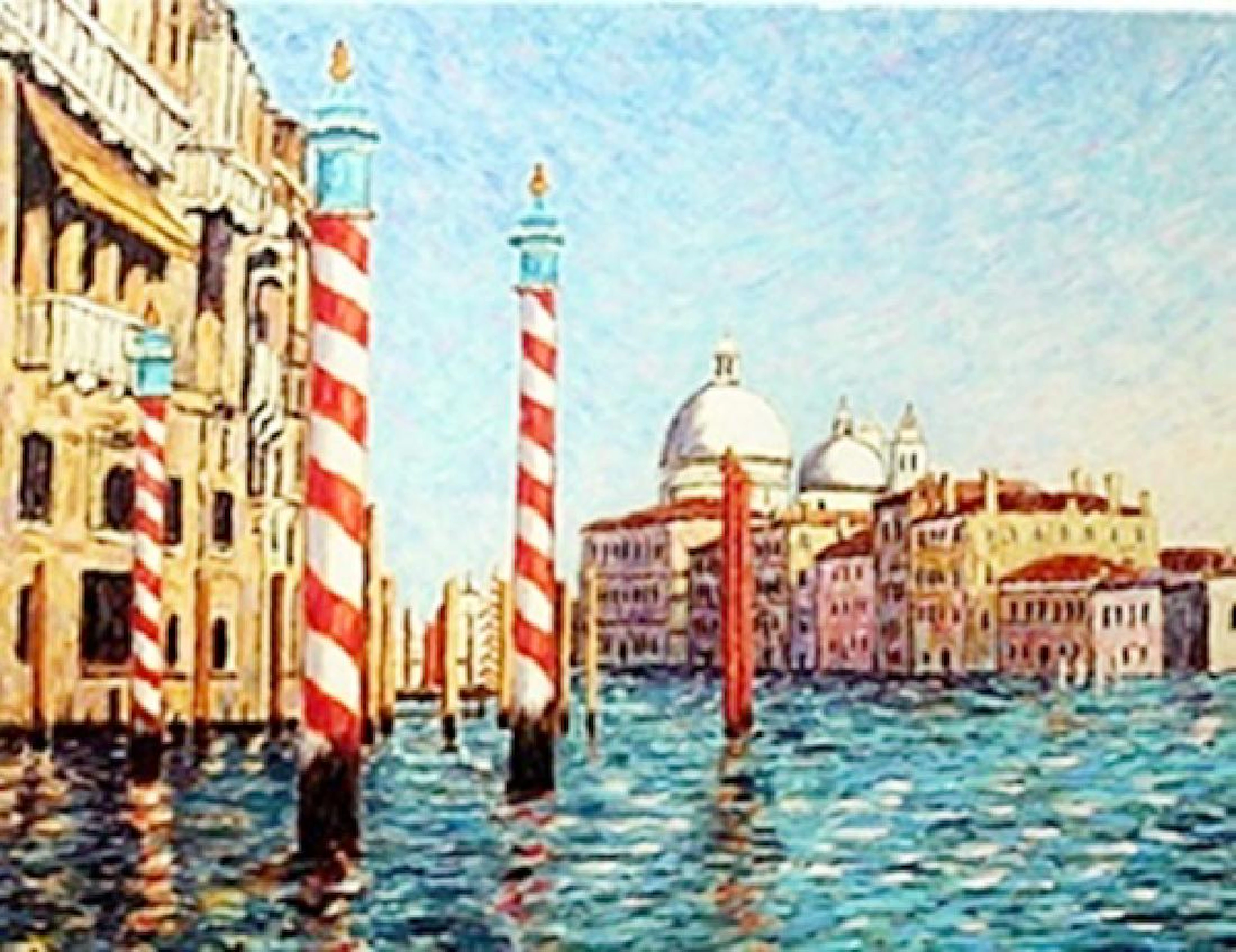 Giclee on Canvas in the style of Diane Monet