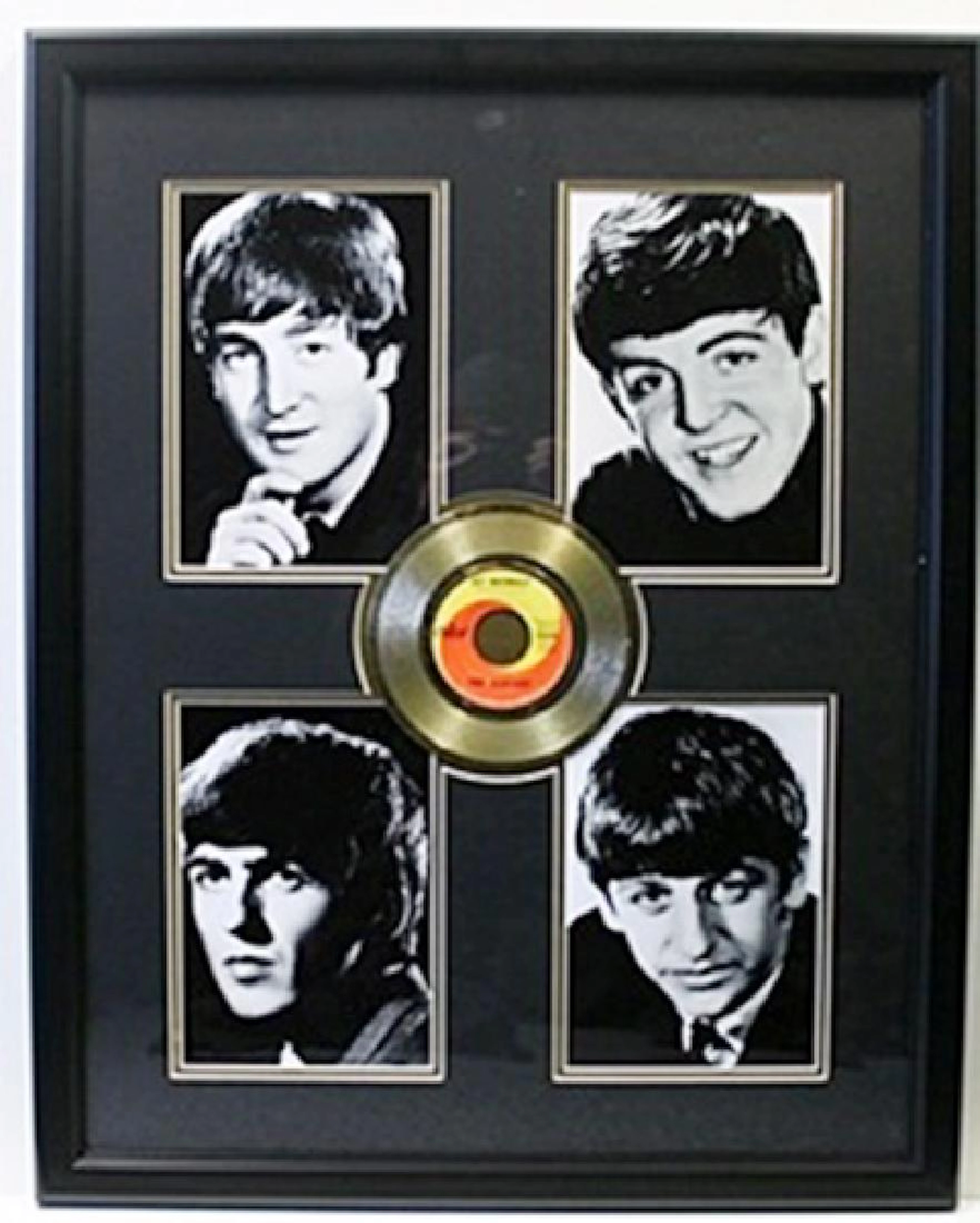 Act Naturally Record - Gold Plated Record - The Beetles