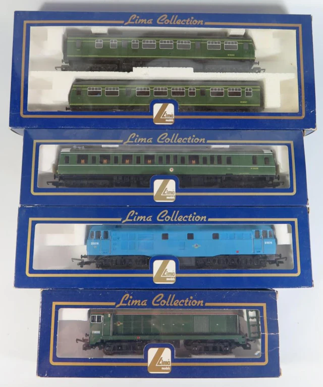 A Collection of Four Lima OO-Gauge Trains: 149895A8