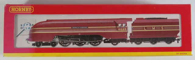 A OO-Gauge Hornby R2179 LMS 4-6-2 Coronation Class Loco...