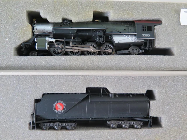 An HO Gauge Rivarossi 5411 2-8-2 H
