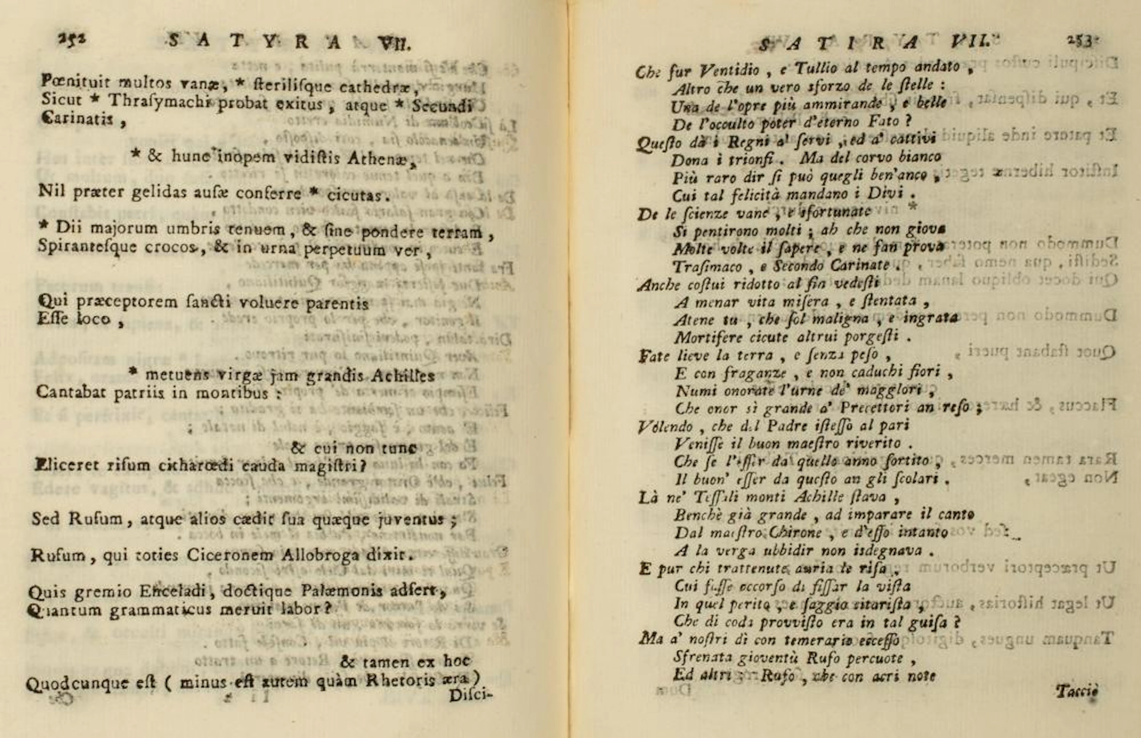 Classici latini - Orazio - The works... commented by Giovanni Fabrini da Fighine
