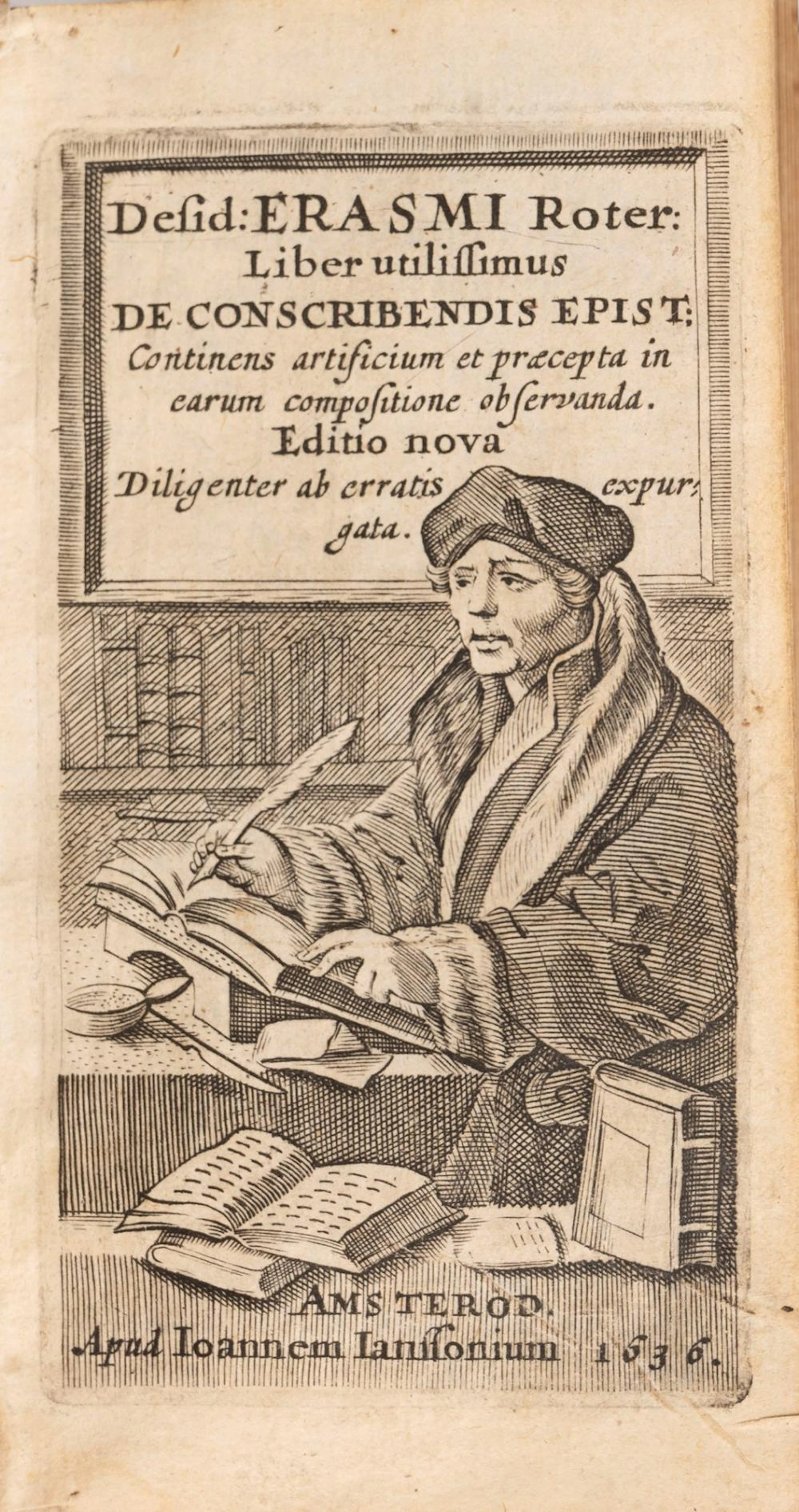 Erasmo da Rotterdam [Erasmus, Desiderio] - De conscribendis Epistolis