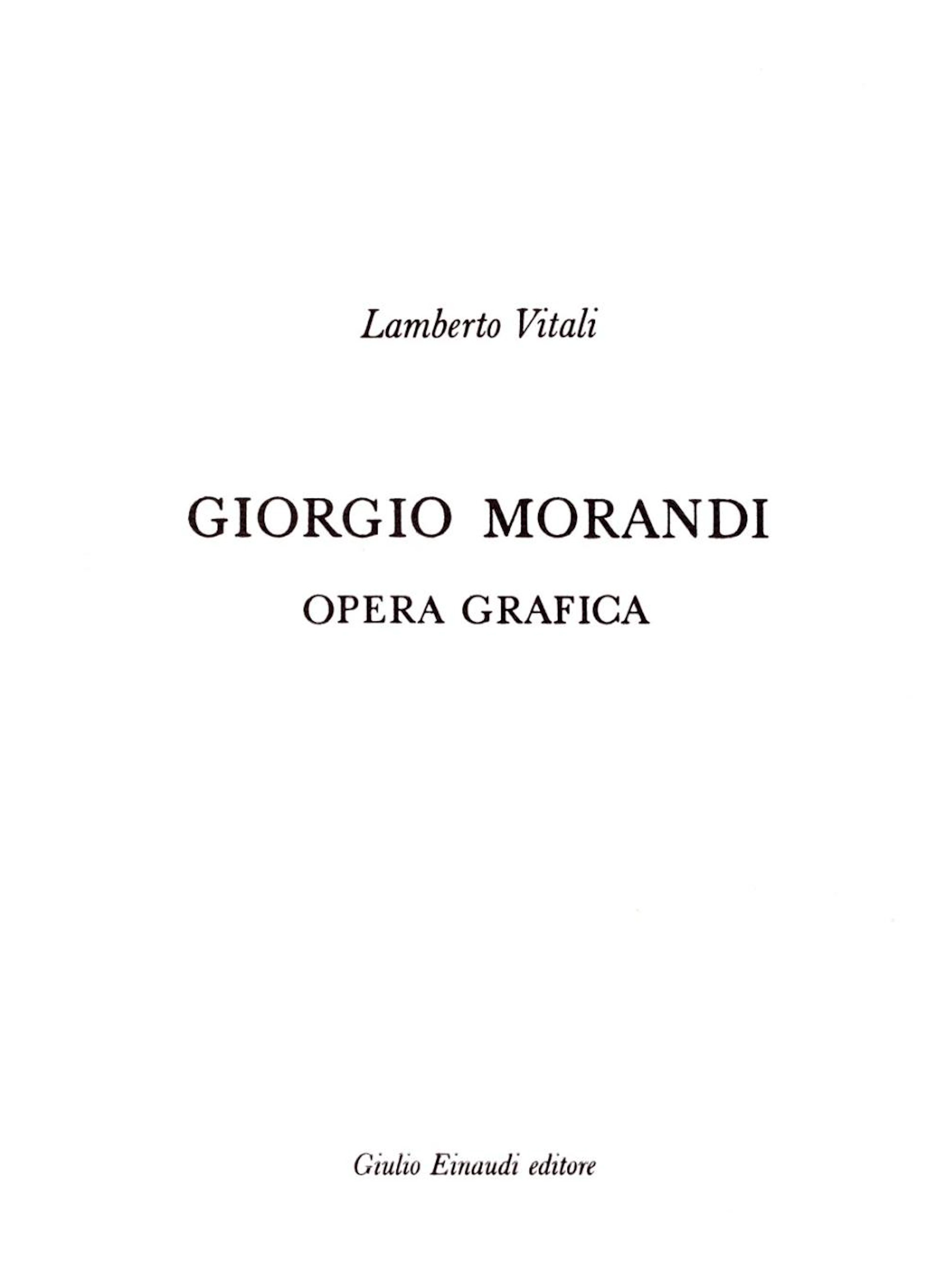 Morandi, Giorgio - Graphic work