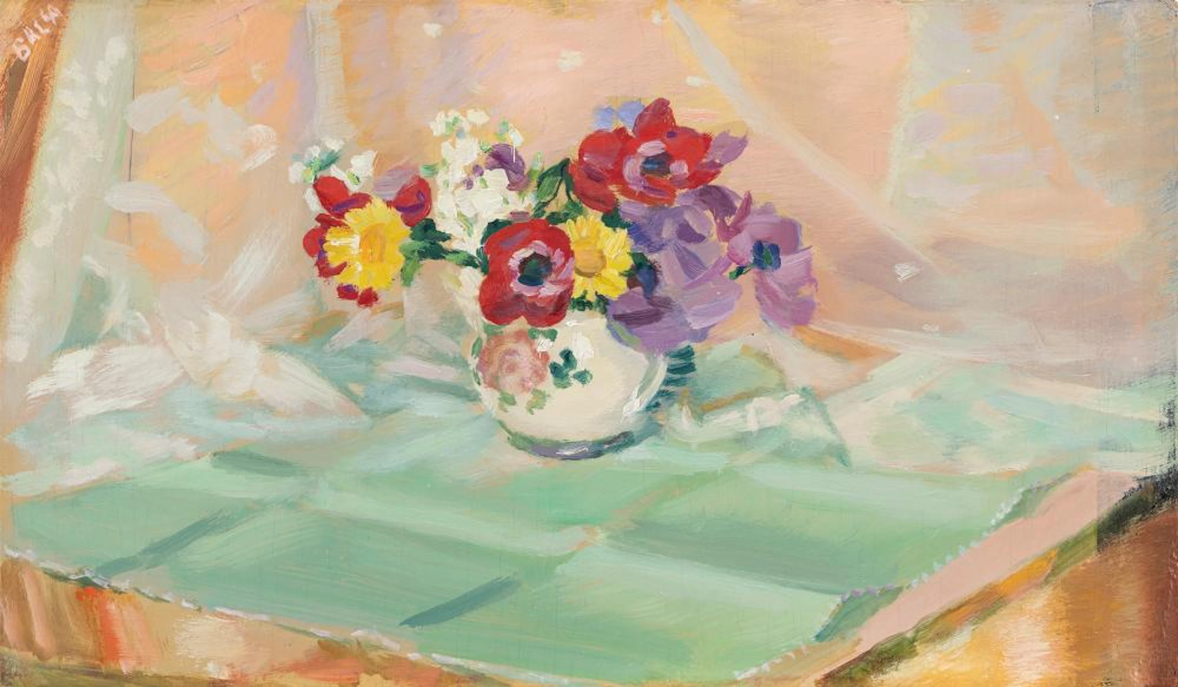Giacomo Balla (Torino 1871-Roma 1958) - Anemones, 1946