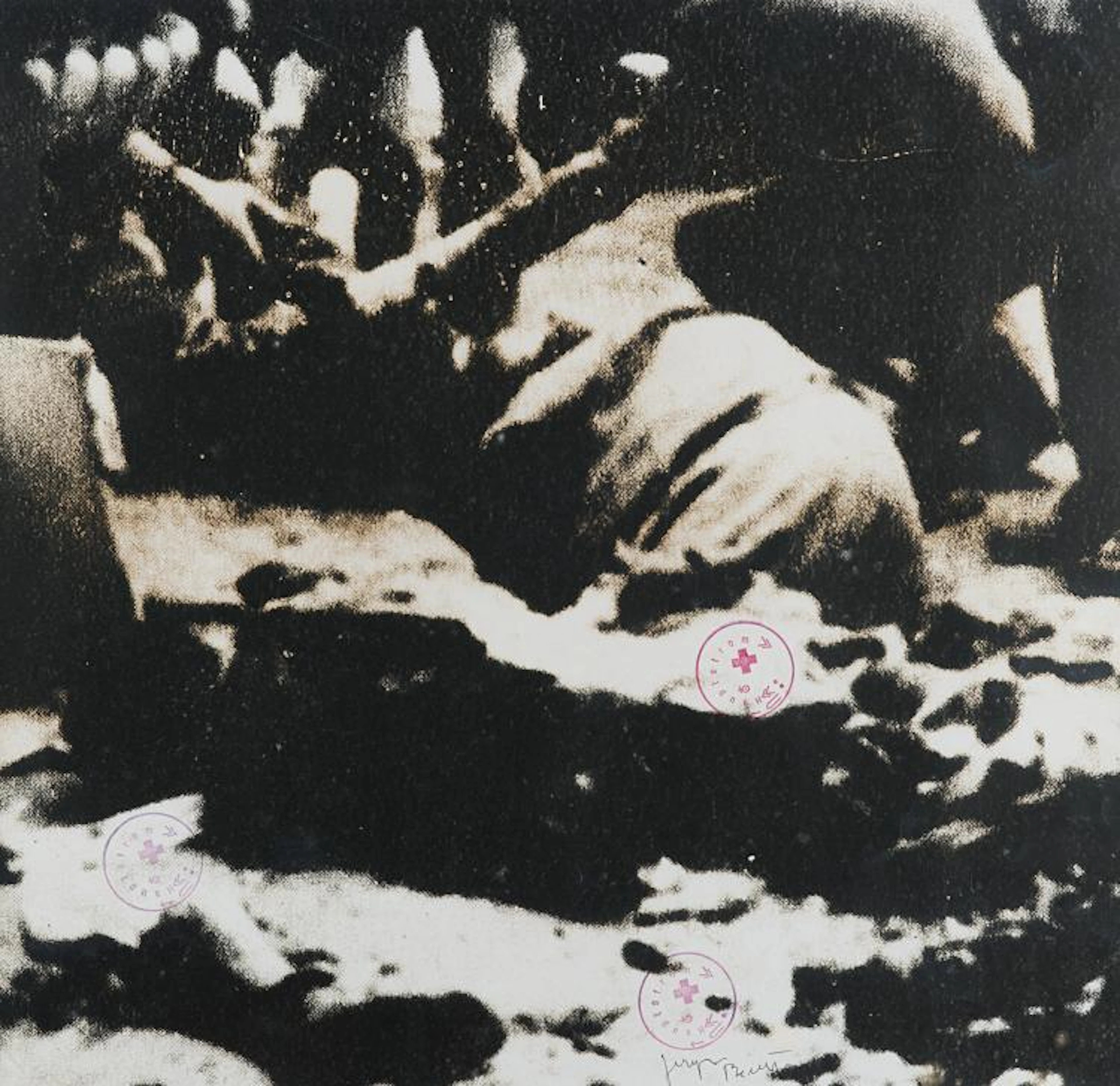 JOSEPH BEUYS - Senza titolo (guerra), anni 1970