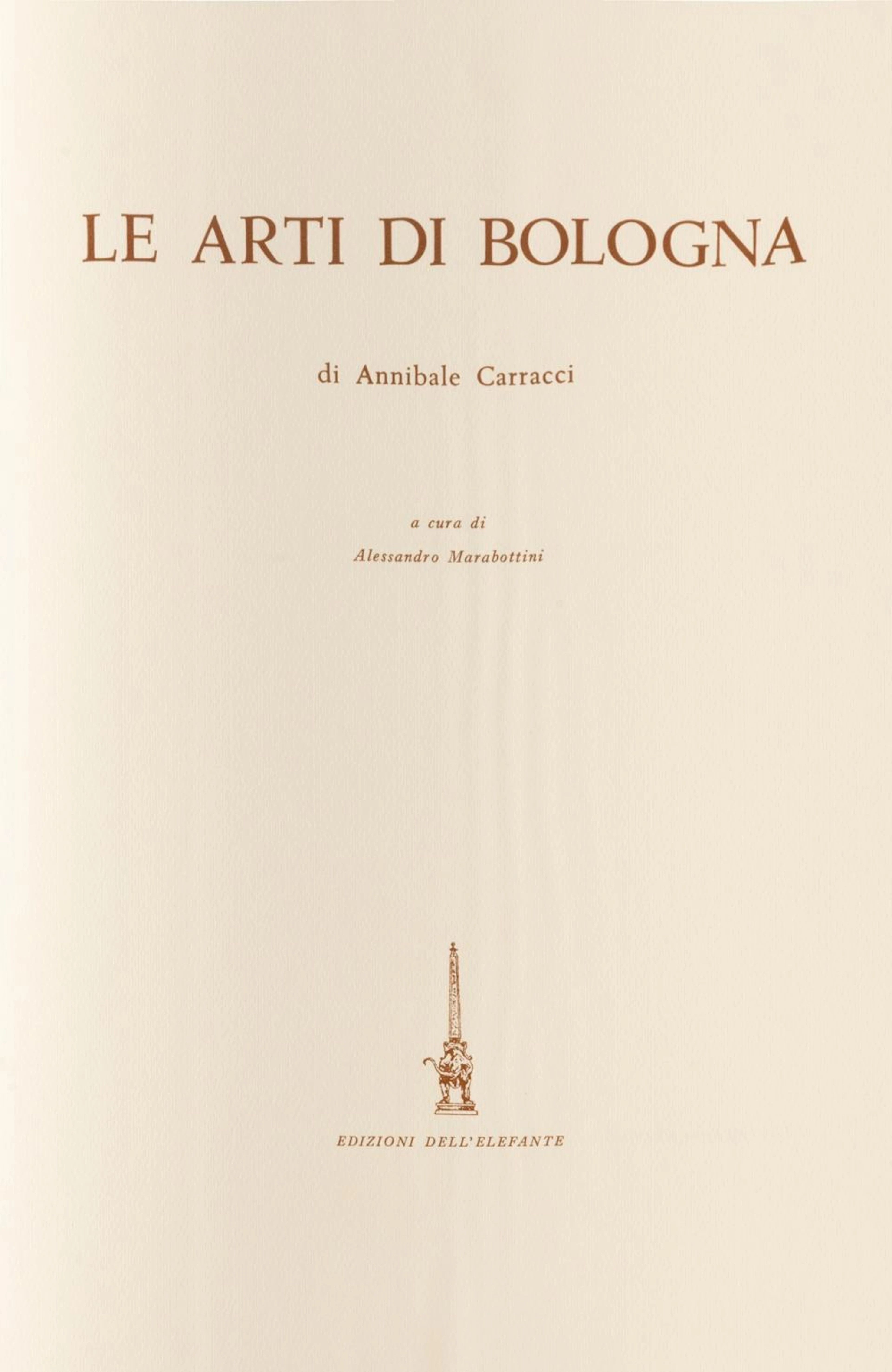 Carracci, Annibale - The Arts of Bologna