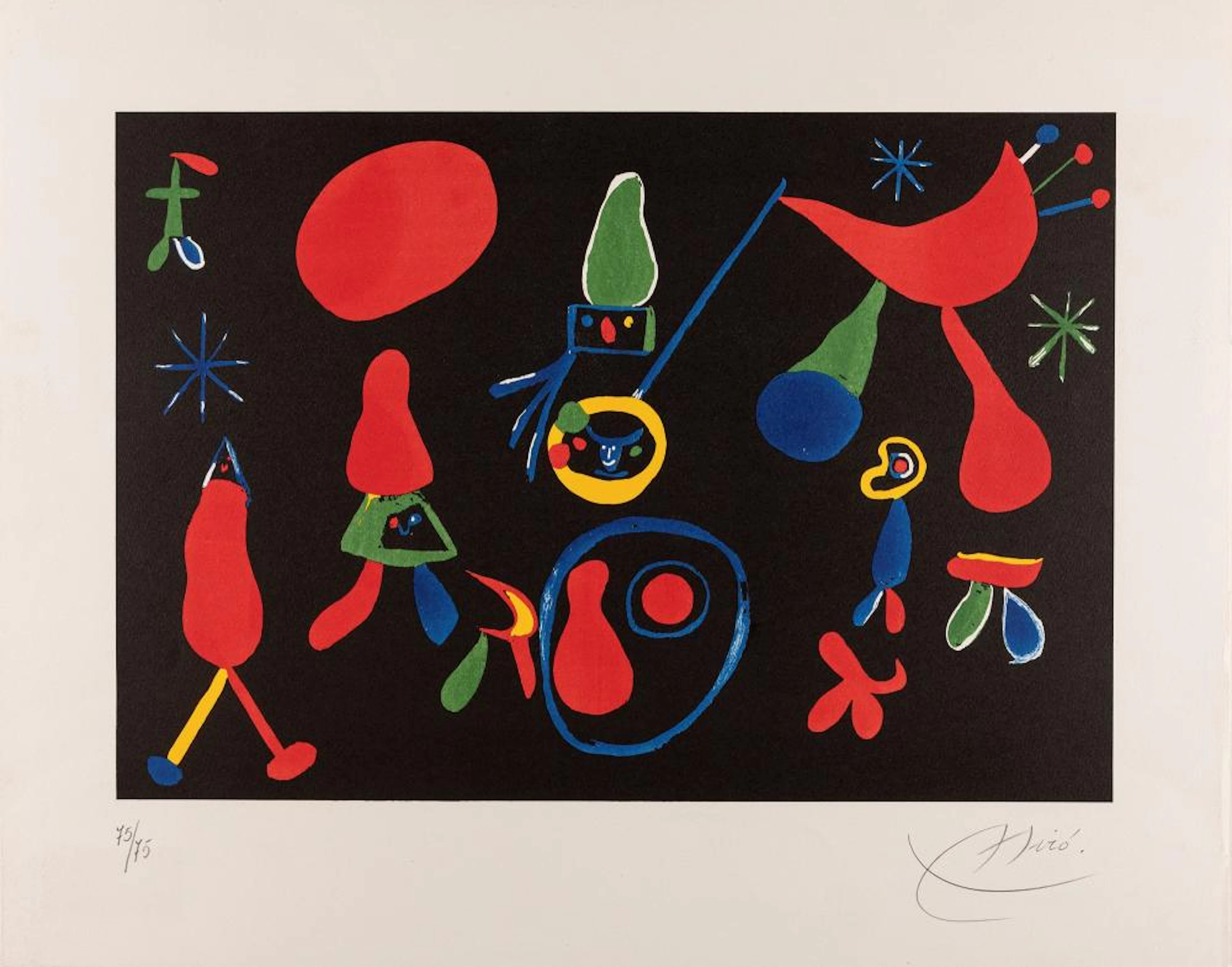 Joan Mirò (Barcellona 1893-Maiorca 1983) - Untitled, 1979
