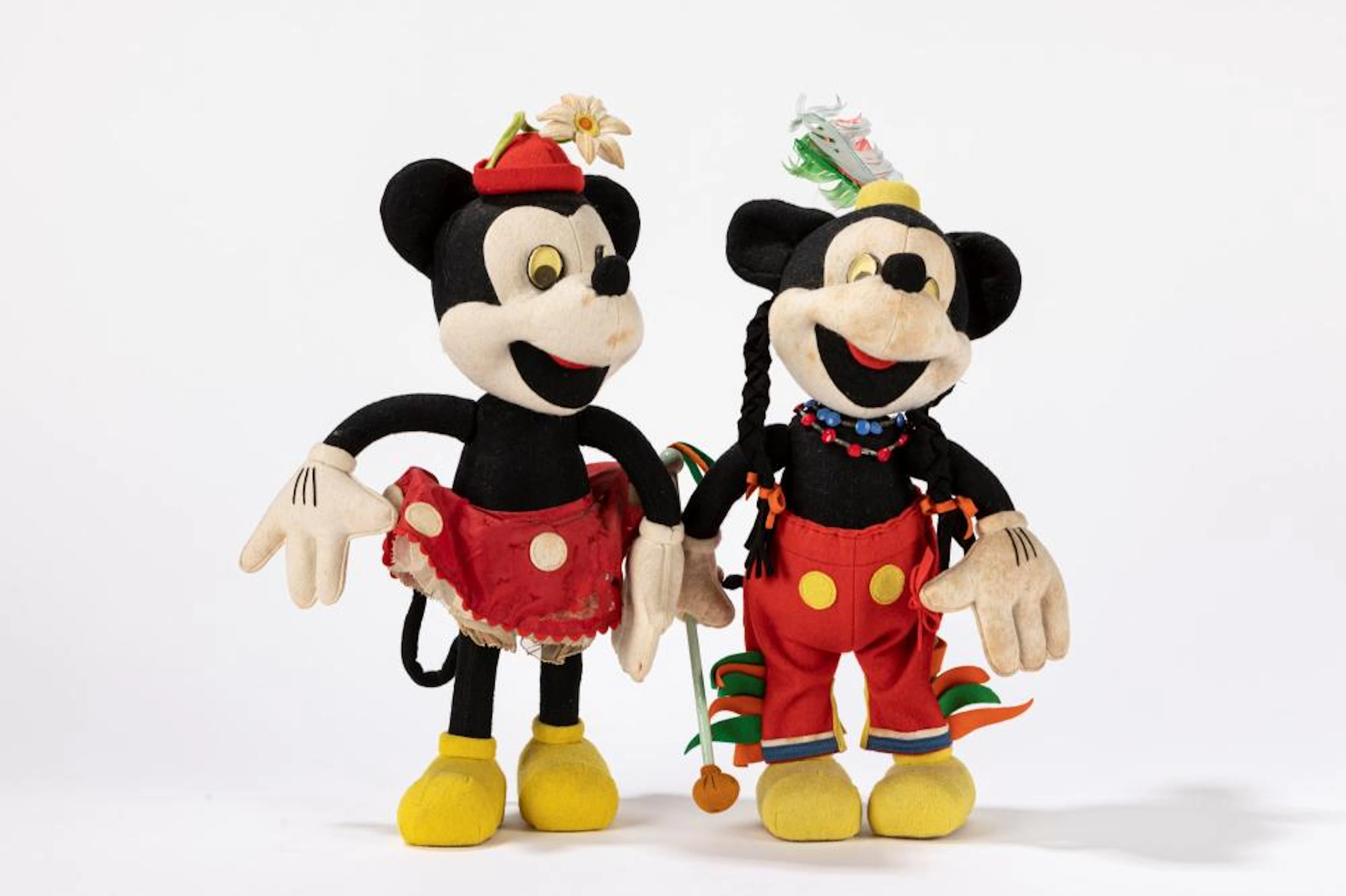 Lenci - Mickey Mouse and Minnie