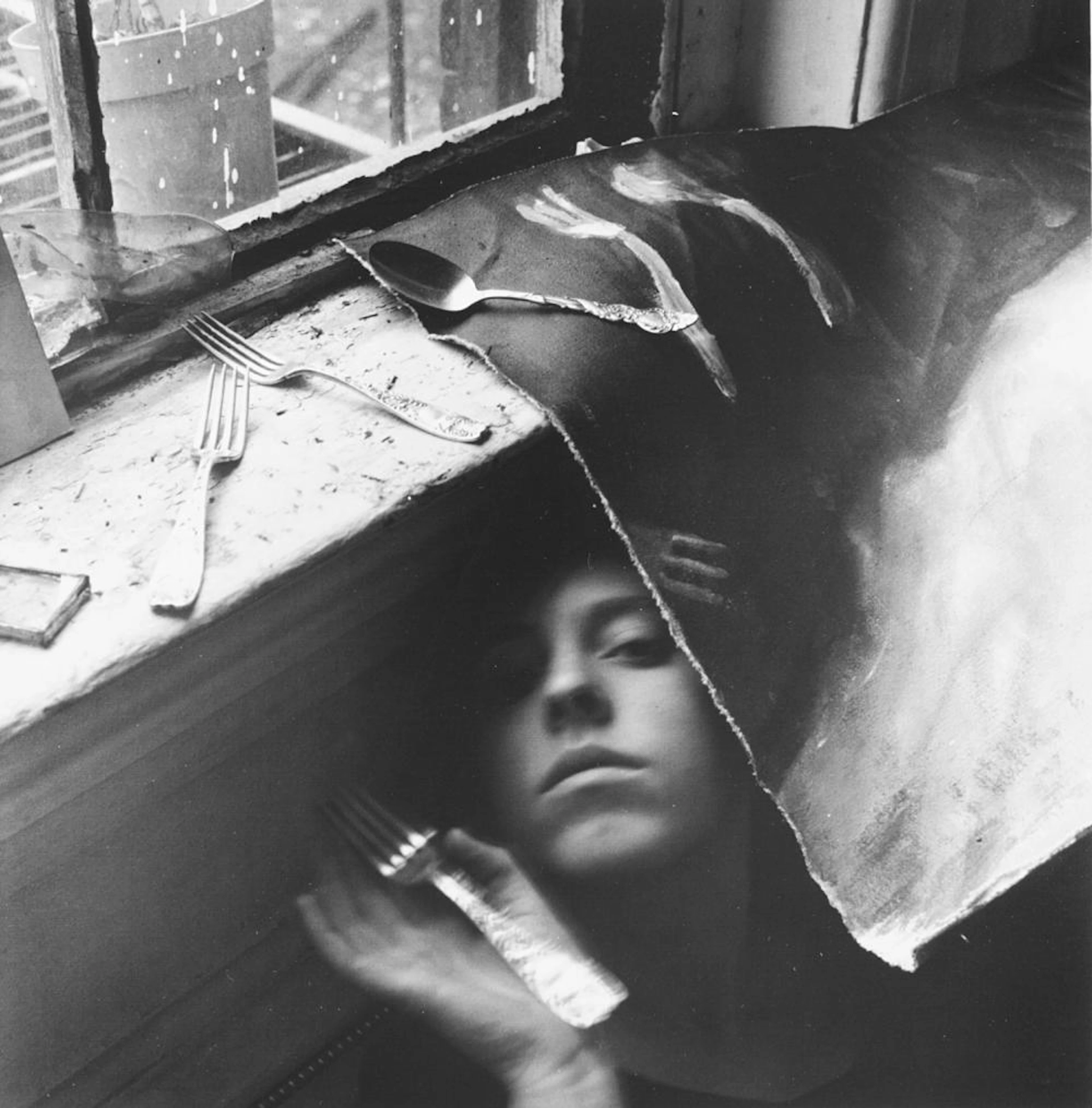 Francesca Woodman (1958-1981) - It must be time for lunch now, New York, 1979