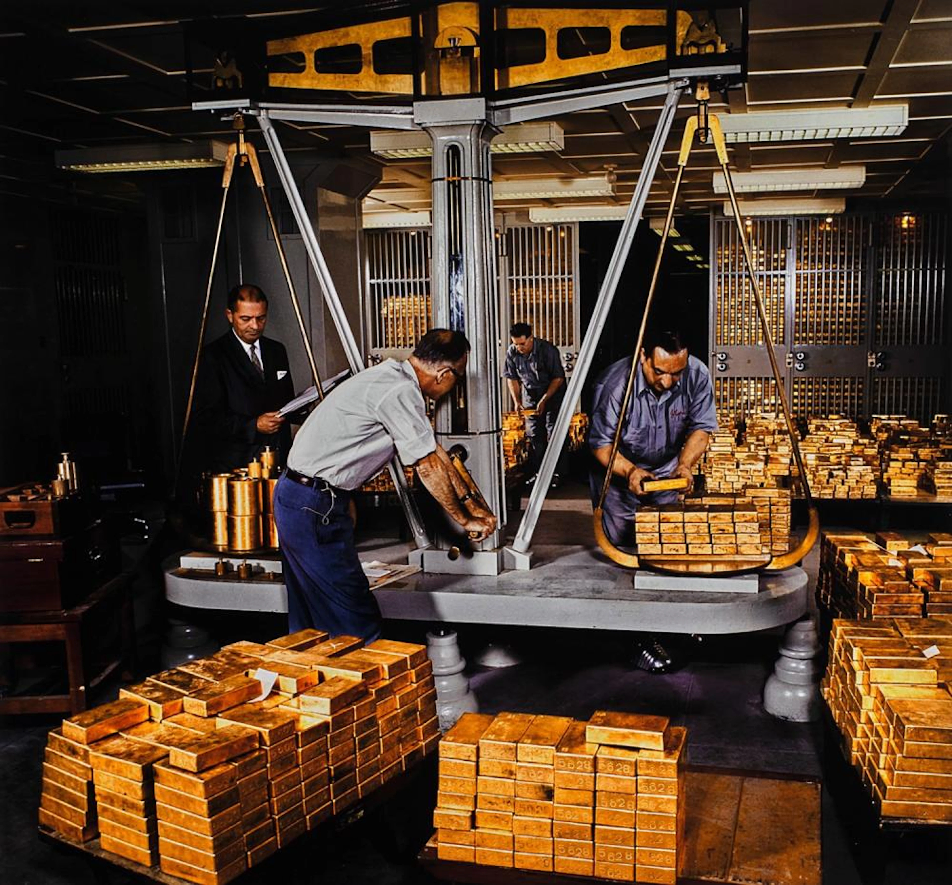 Ormond Gigli (1925) - Federal Reserve Bank of New York, 1959
