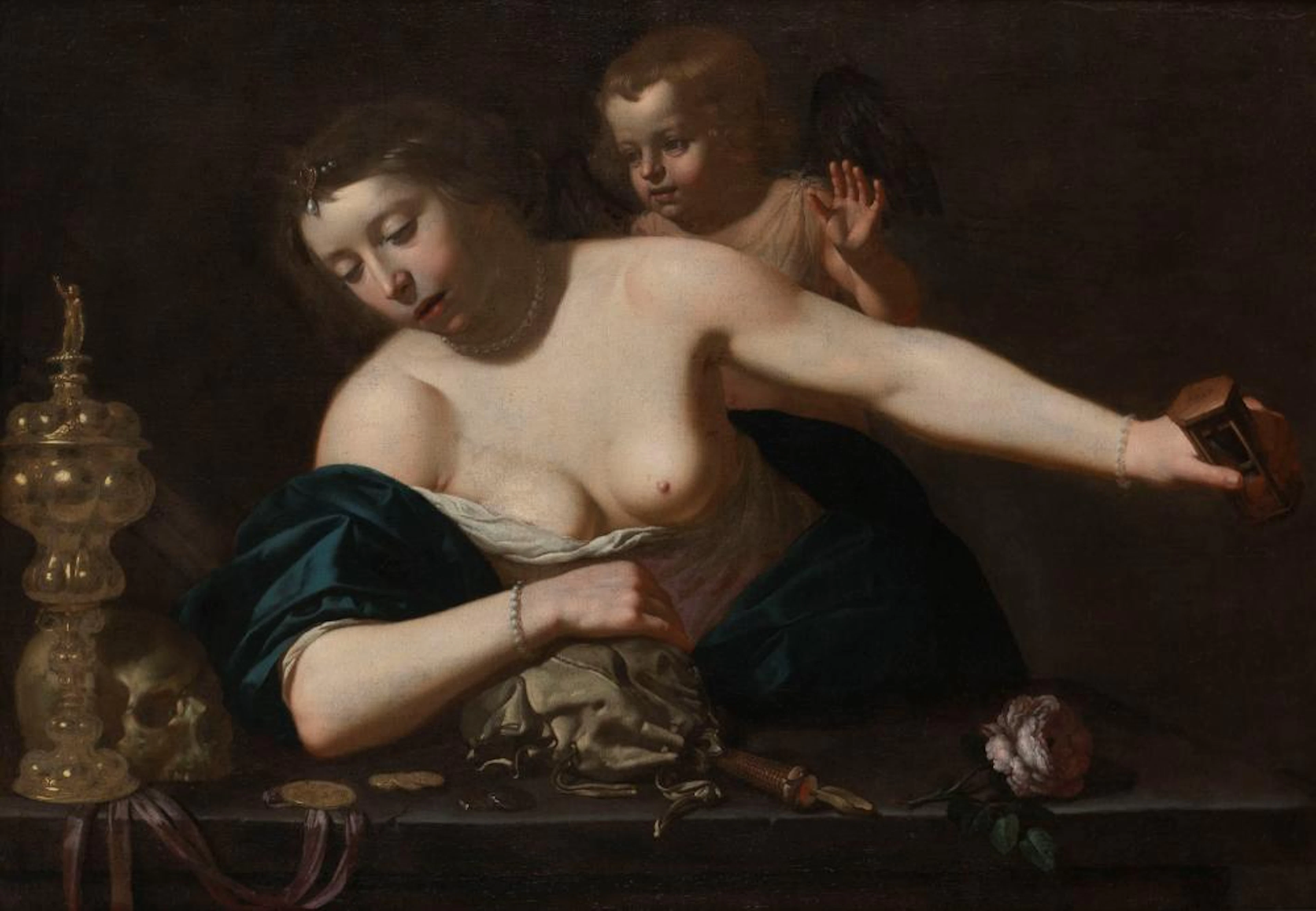 Jan van Bijlert (Utrecht 1597-Utrecht 1671) - Vanitas