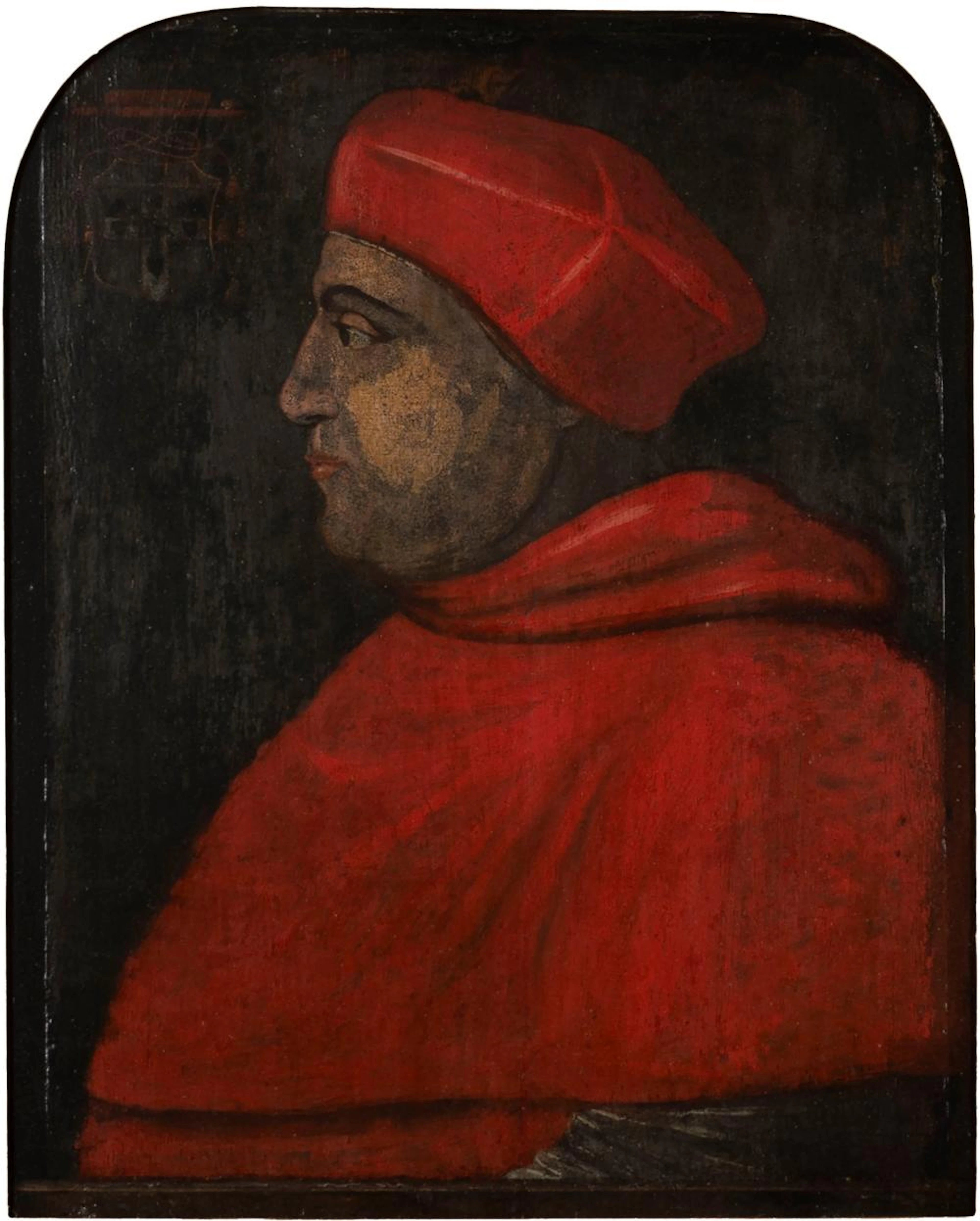 Follower of Hans Holbein the Younger - Portrait of...
