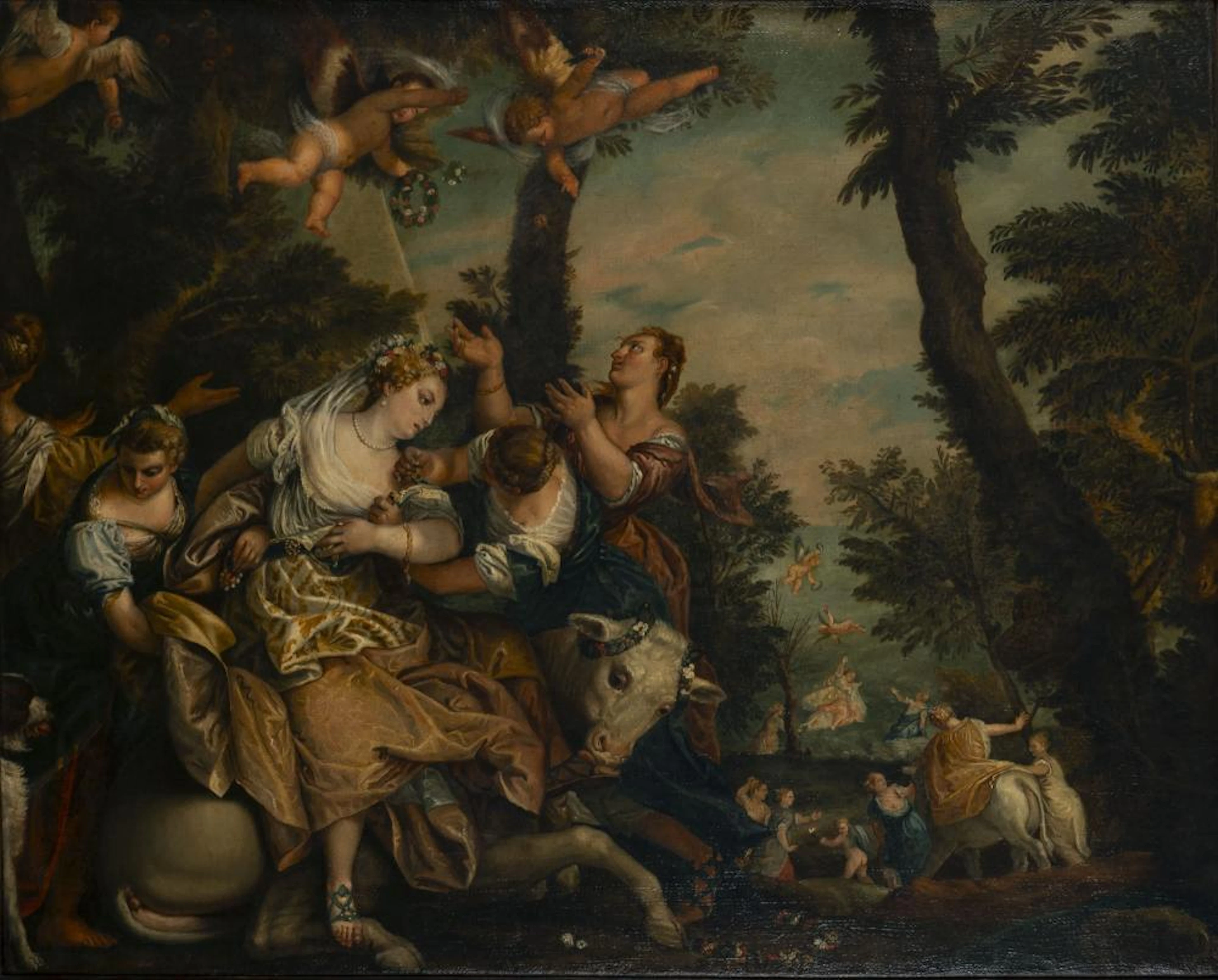 By Paolo Caliari, known as Veronese - Rape of Europa