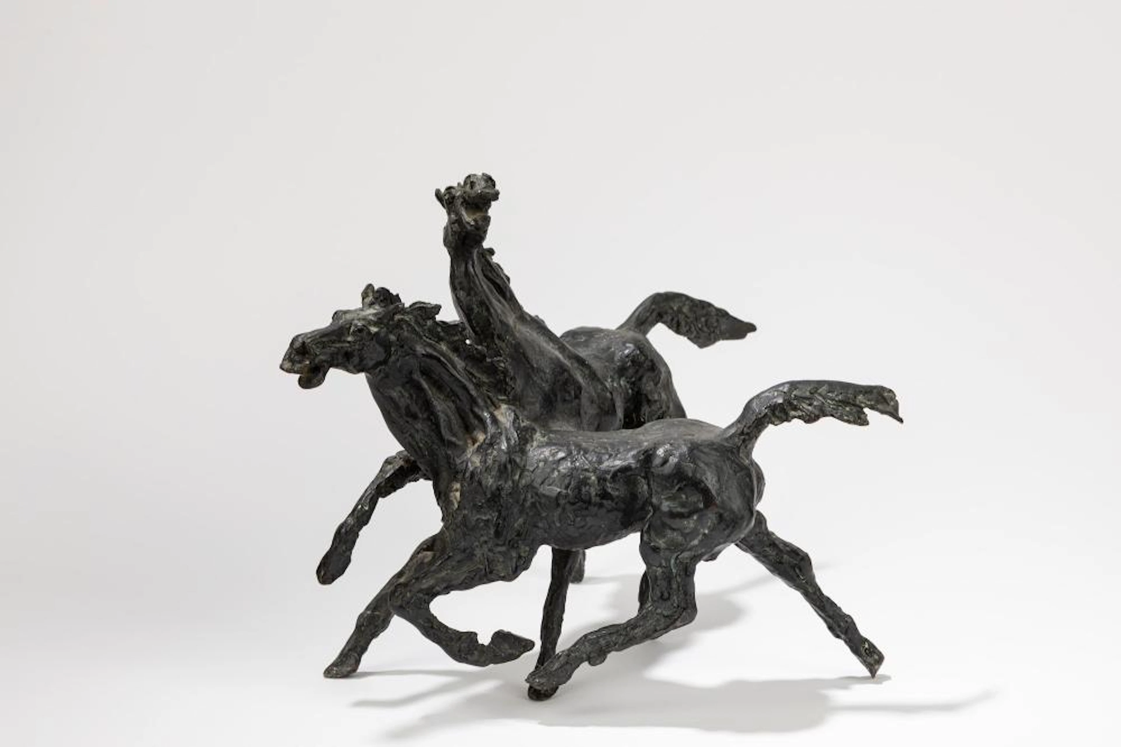 Augusto Murer (Piè Falcade 1922-Padova 1985) - Gruppo di cavalli, 1983