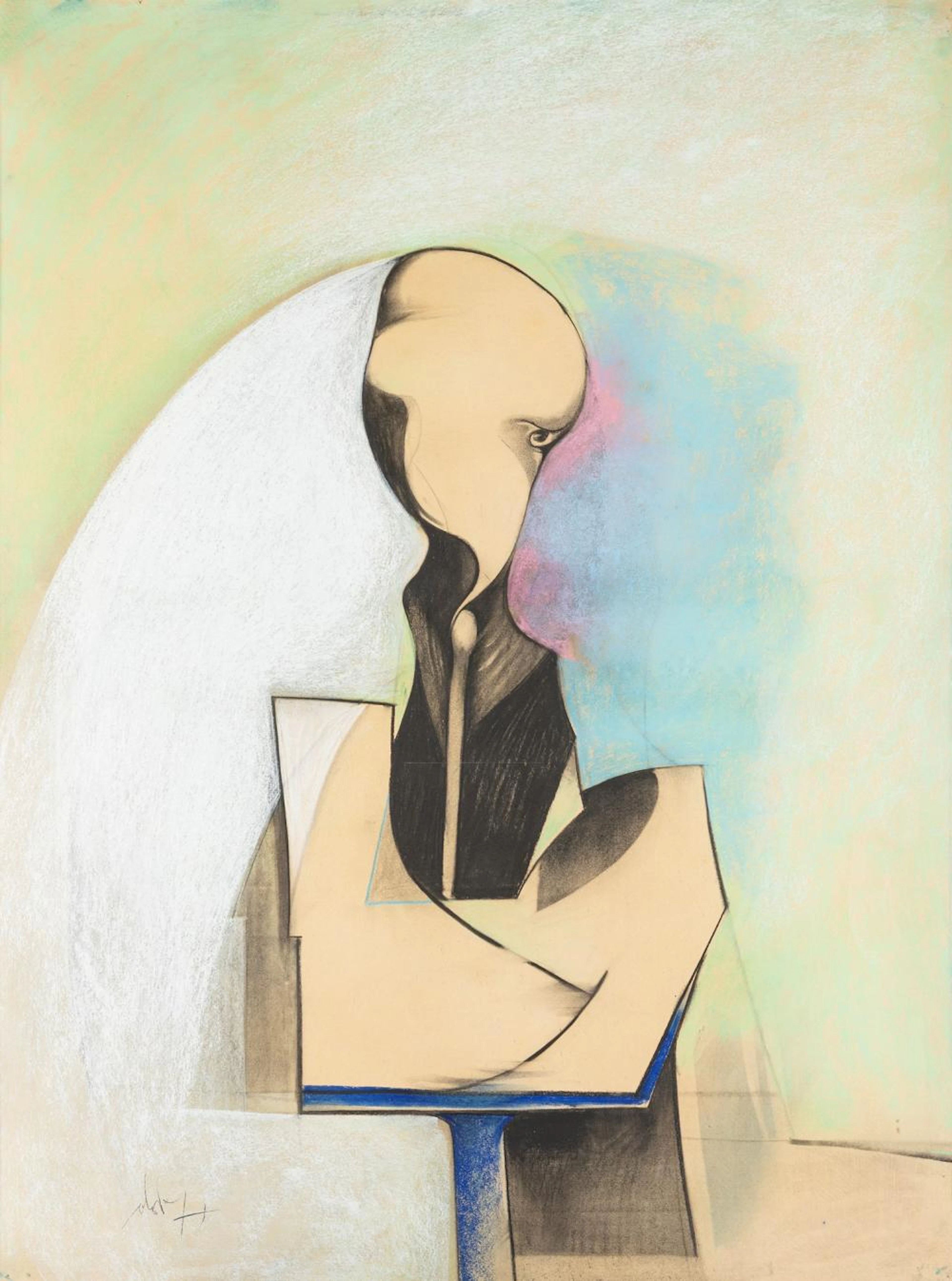 Gianni Dova (Roma 1925-Pisa 1991) - Untitled , 1971