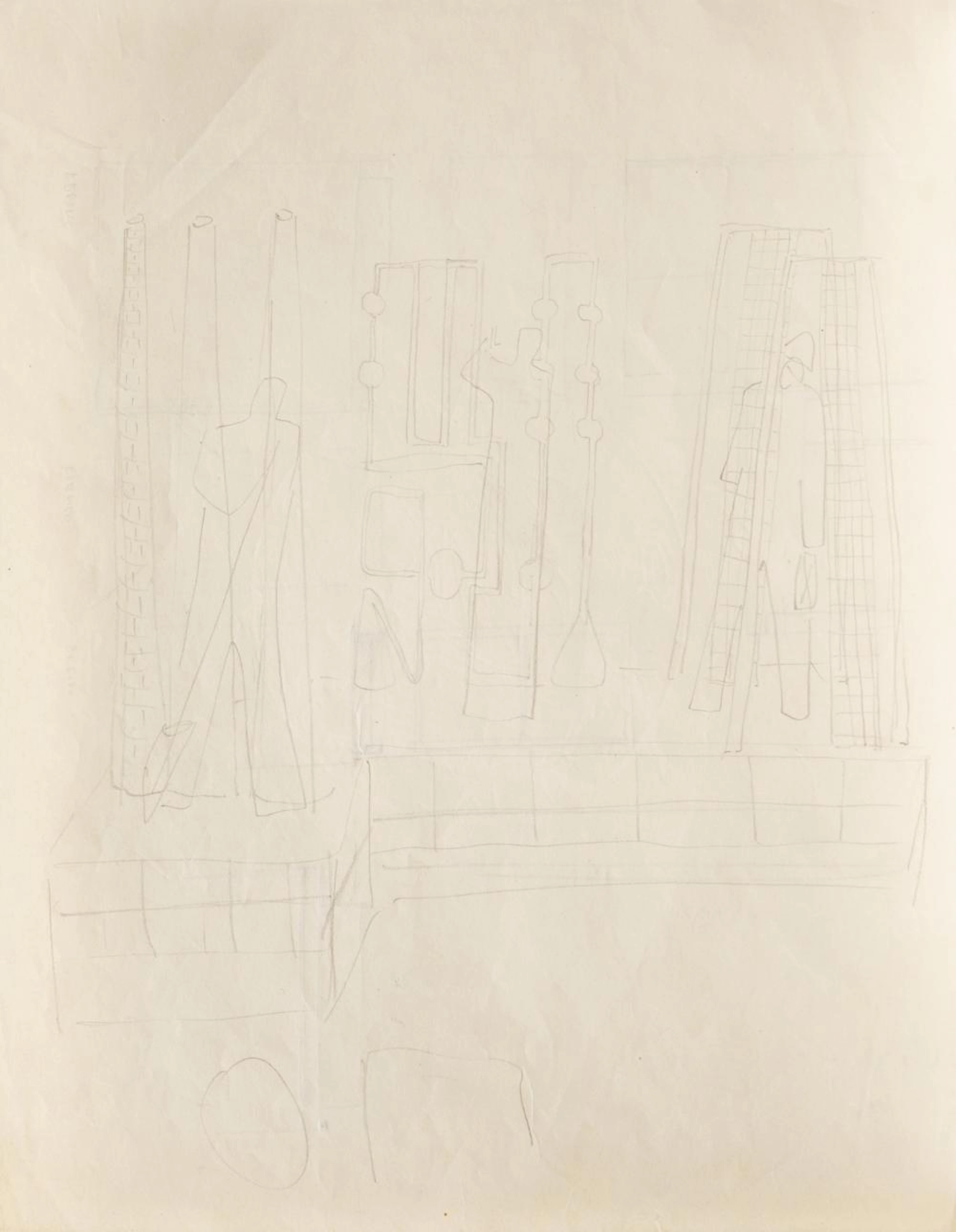 Fausto Melotti (Rovereto 1901-Milano 1986) - Disegno, 1947