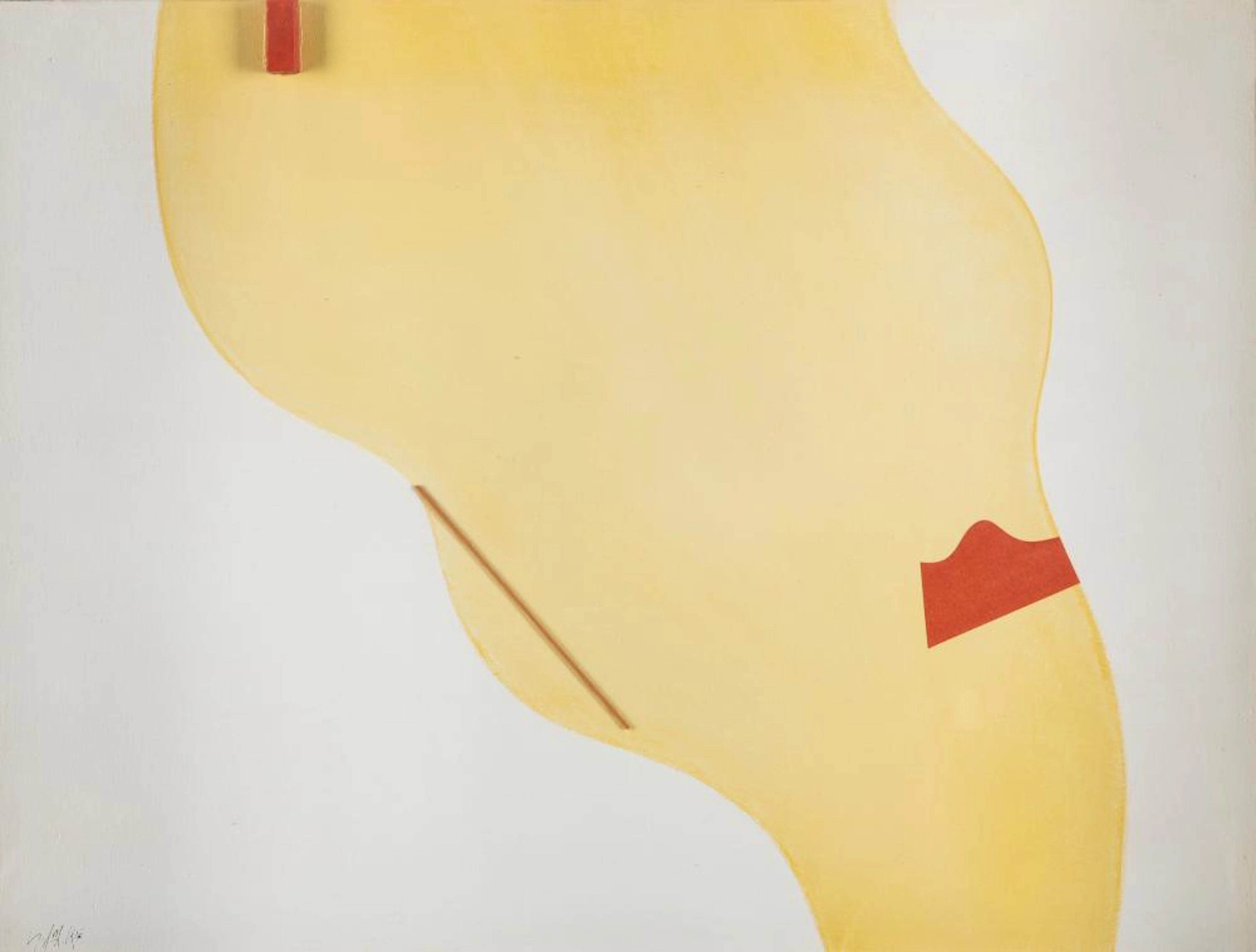 Sergio Dangelo (Milano 1932-2022) - Cool love, 1957