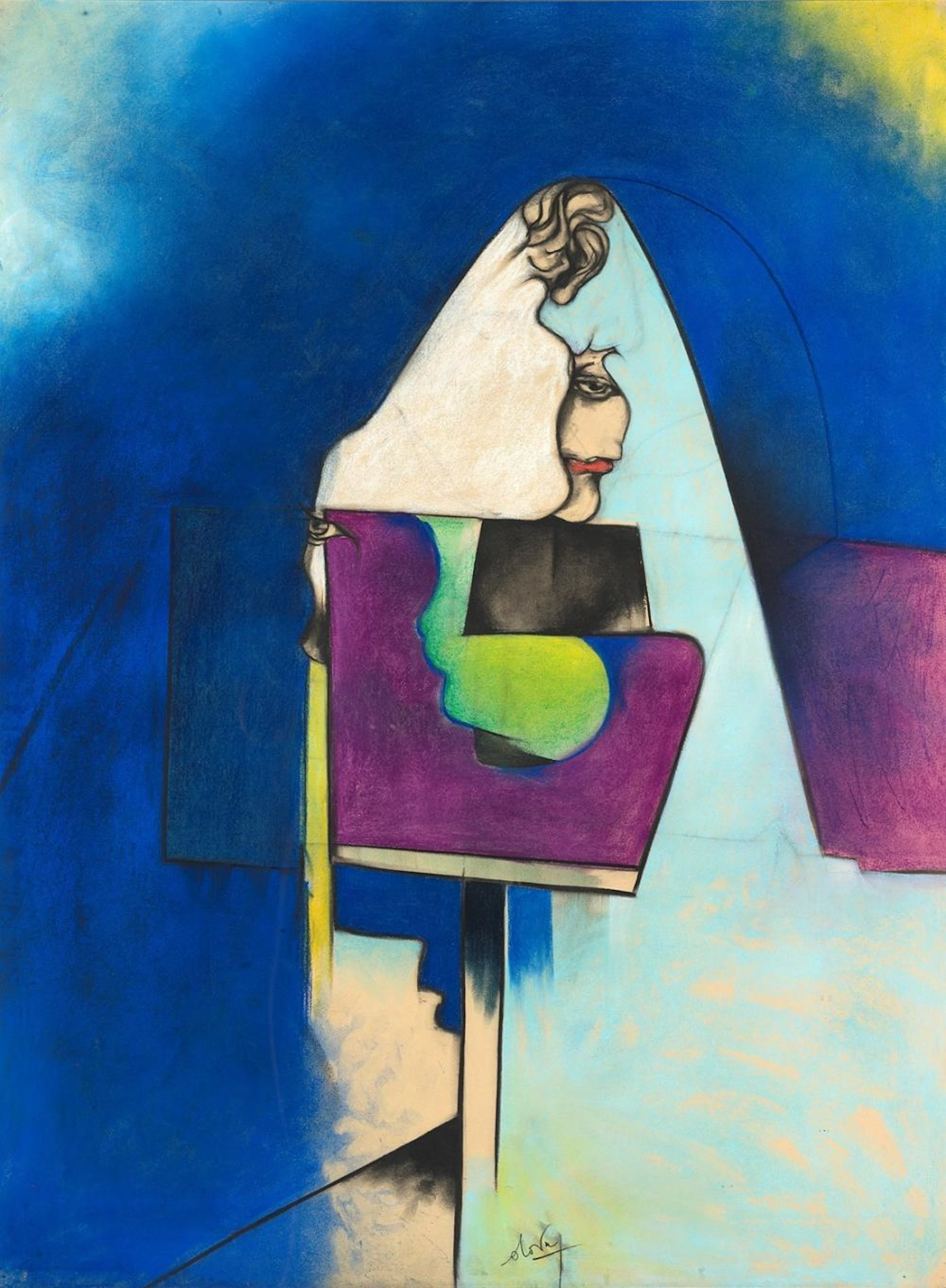 Gianni Dova (Roma 1925-Pisa 1991) - Untitled, 1976-77