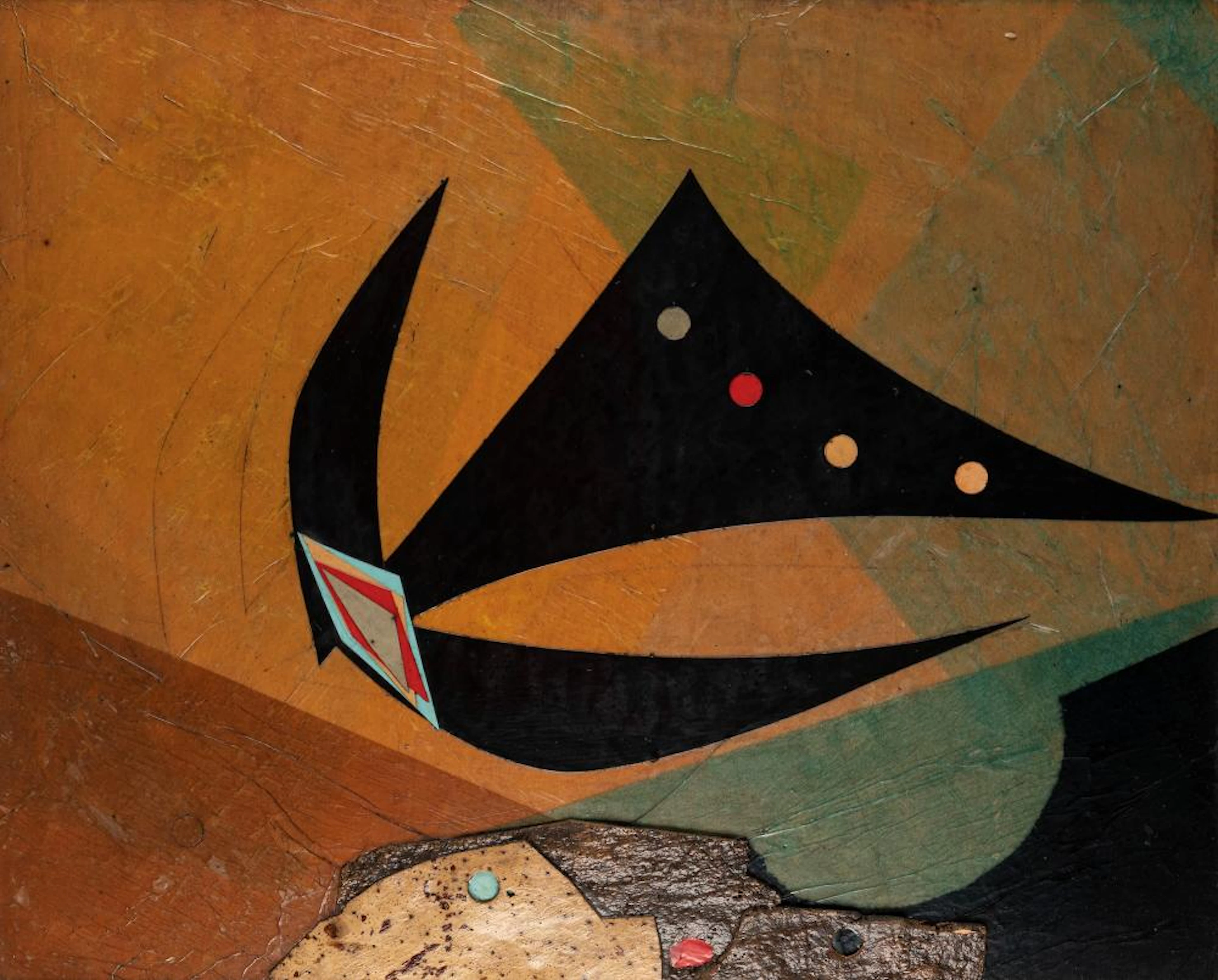 Roberto Crippa (Monza 1921-Bresso 1972) - Oiseau en vol, 1971