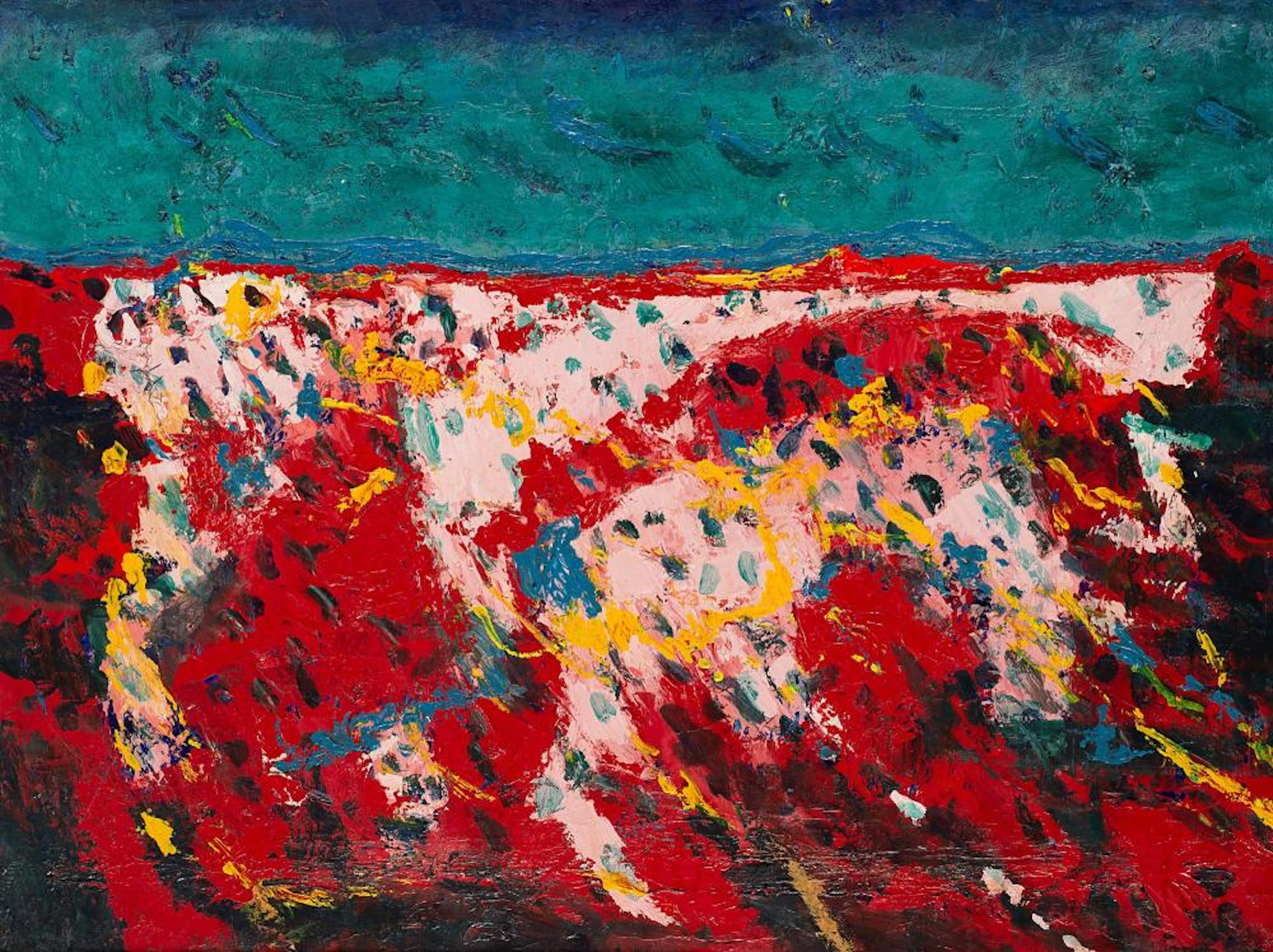 Arturo Carmassi (Lucca 1925-Empoli 2015) - Paesaggio, 1965