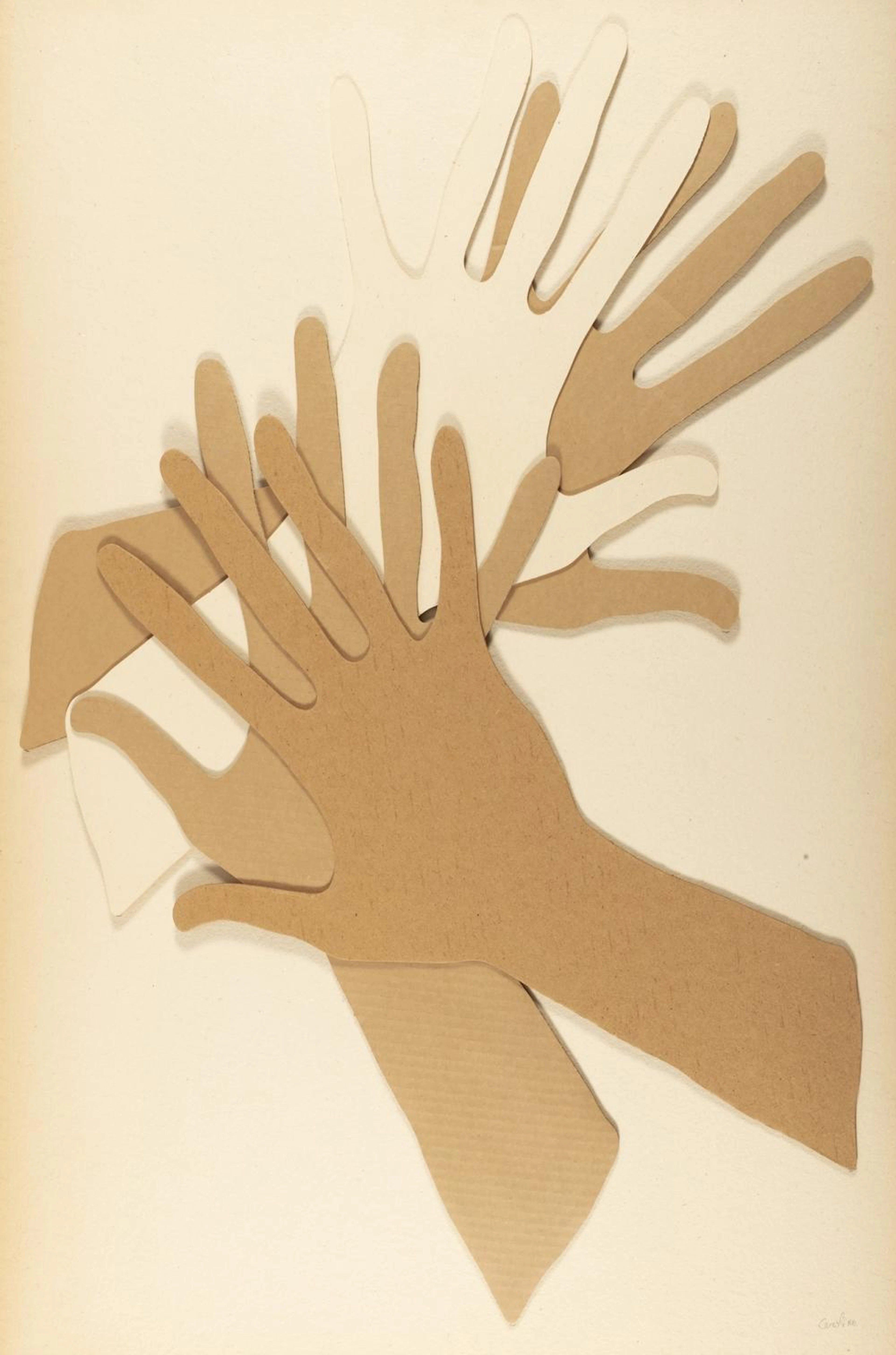 Mario Ceroli (Castel Frentano 1938) - Applause, 1978/'79